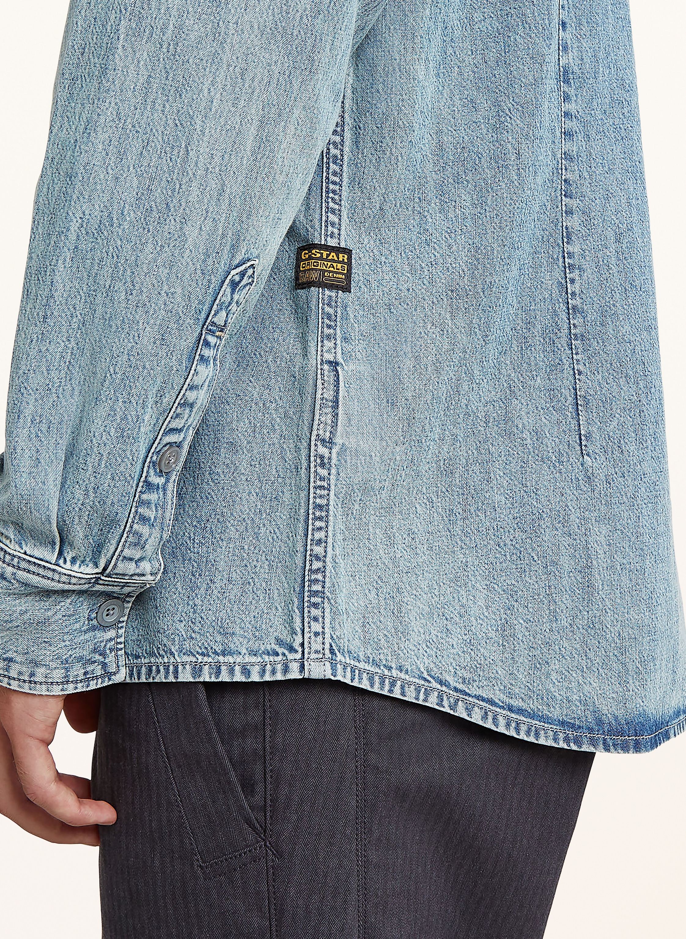 Thumbnail - G-Star Hemd Regular Fit blau