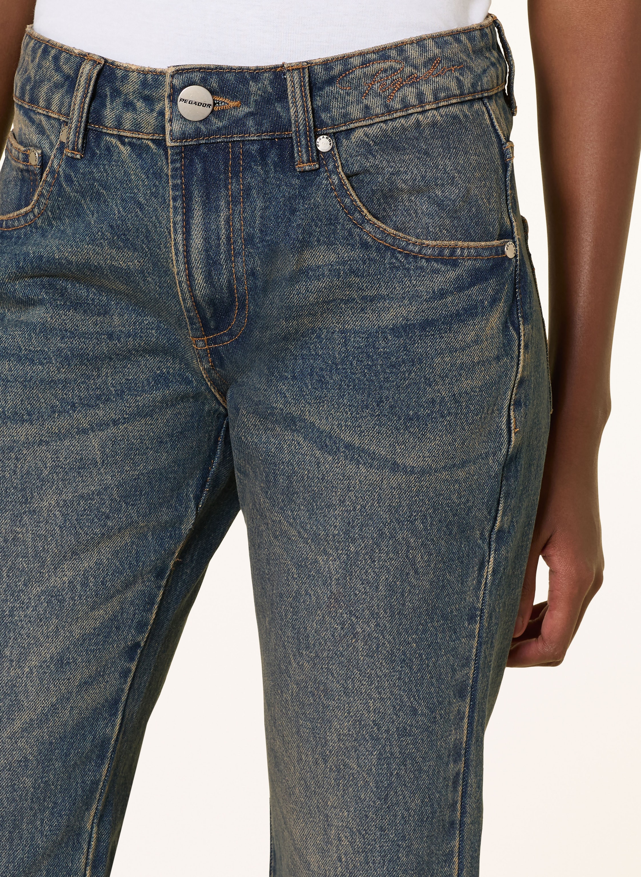 Thumbnail - Pegador Bootcut Jeans Vitora blau