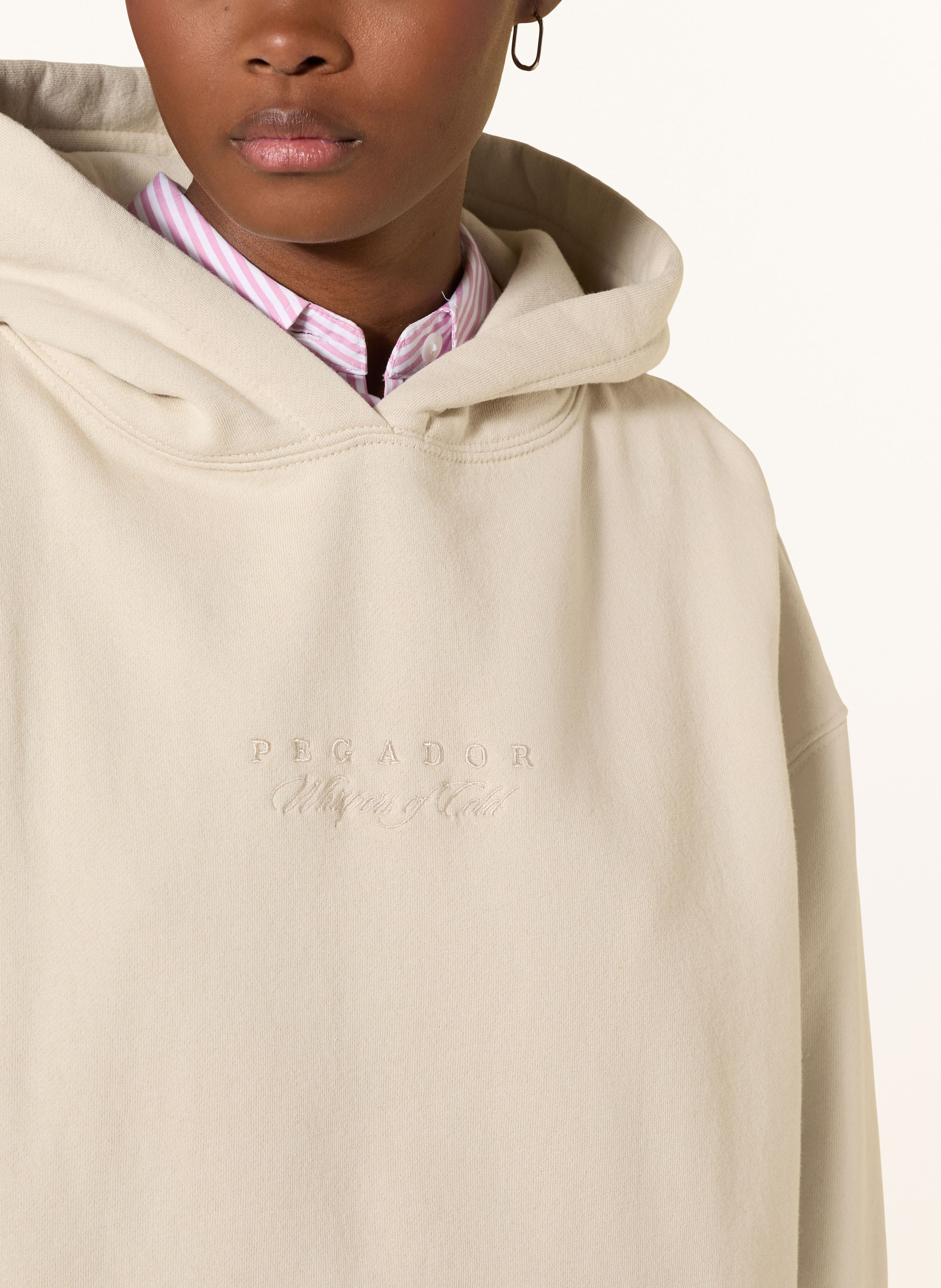 Thumbnail - Pegador Hoodie Cosenza weiss