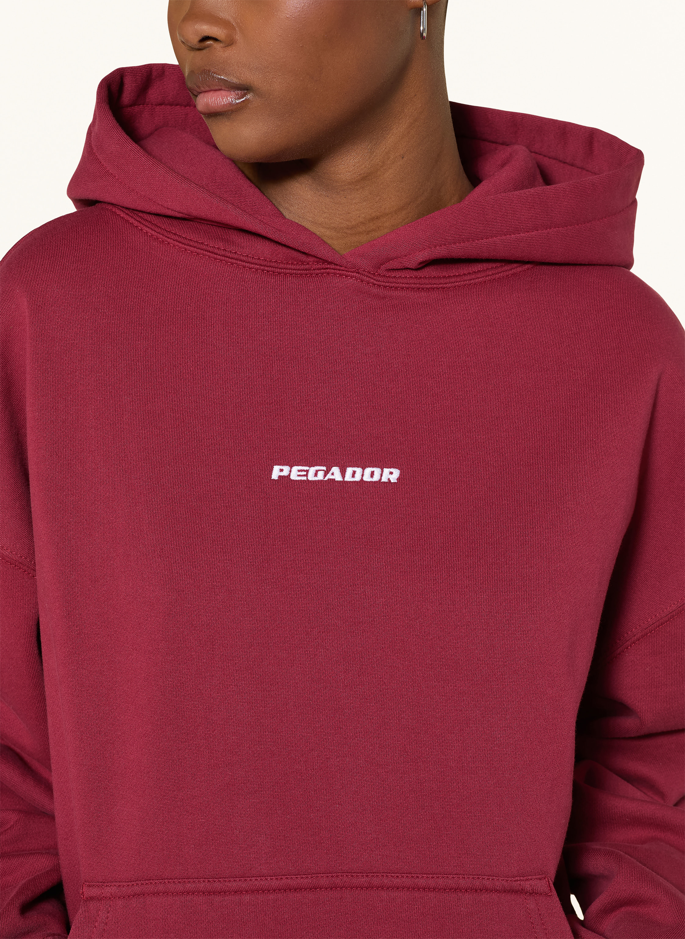 Thumbnail - Pegador Oversized-Hoodie Clarita rot