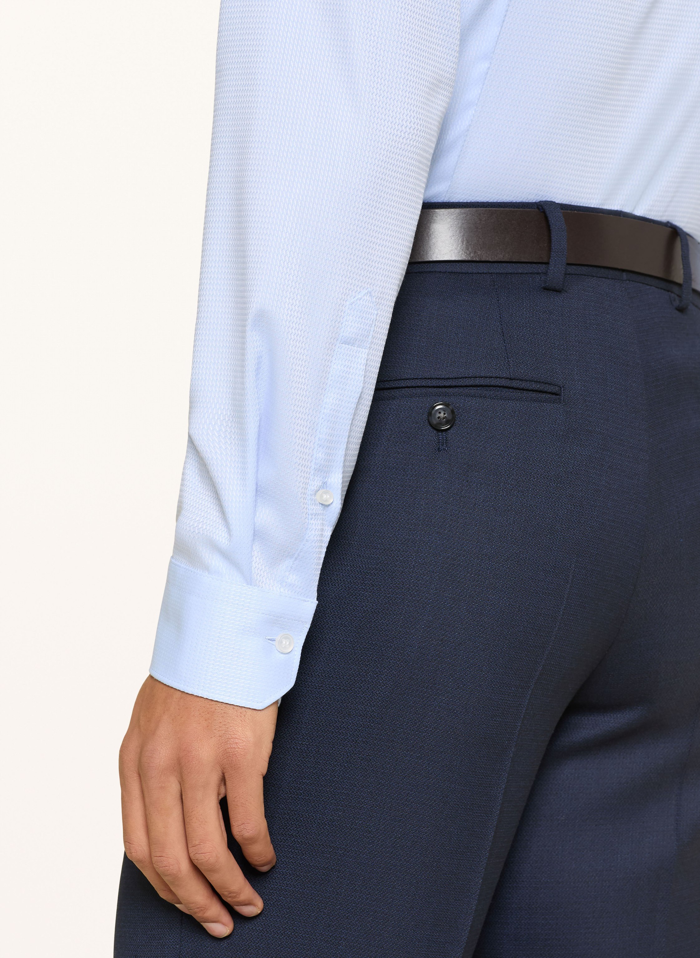 Thumbnail - Olymp Hemd No. Six Super Slim blau