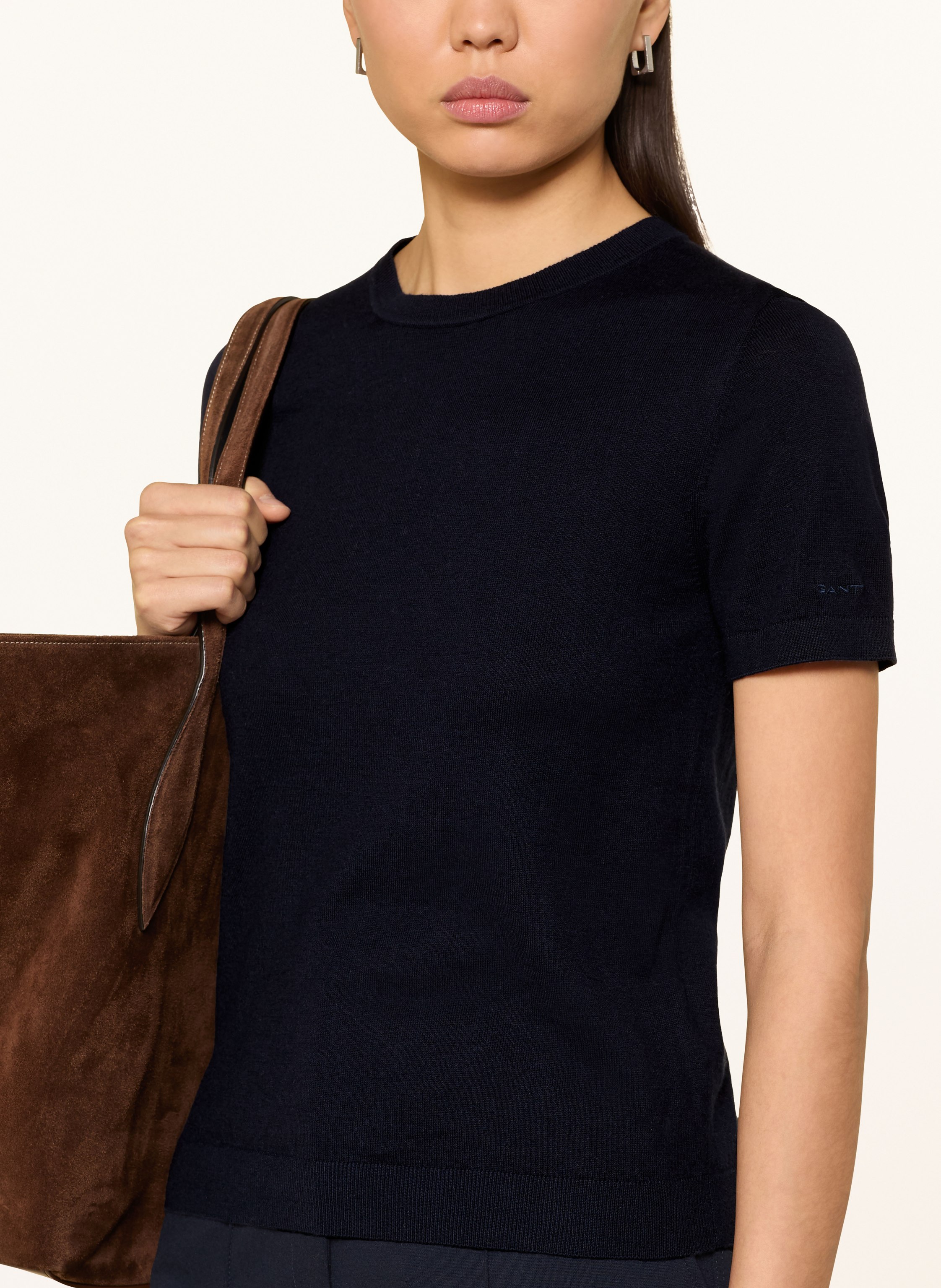 Thumbnail - Gant Strickshirt blau