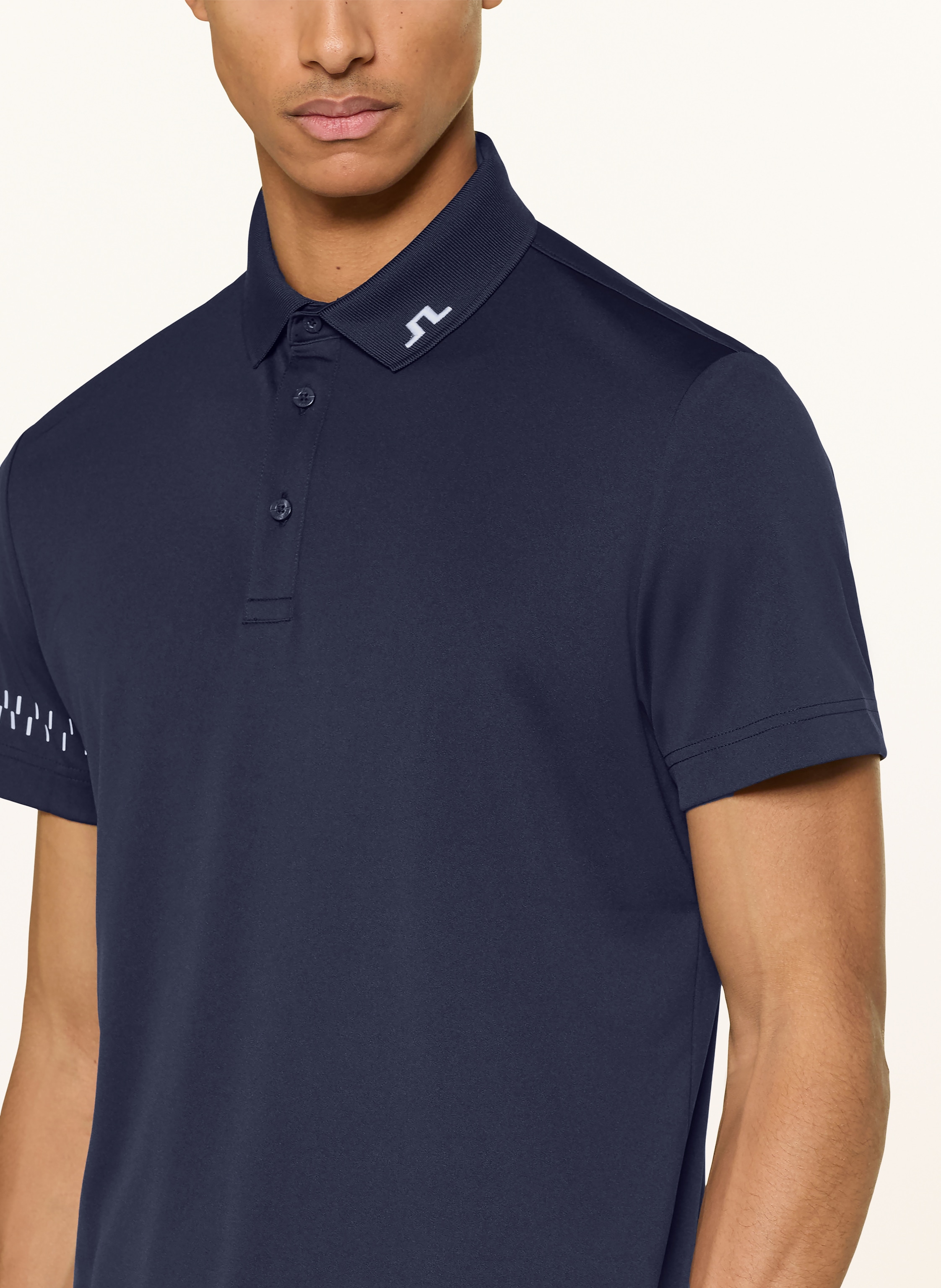 Thumbnail - J.Lindeberg Funktions-Poloshirt blau