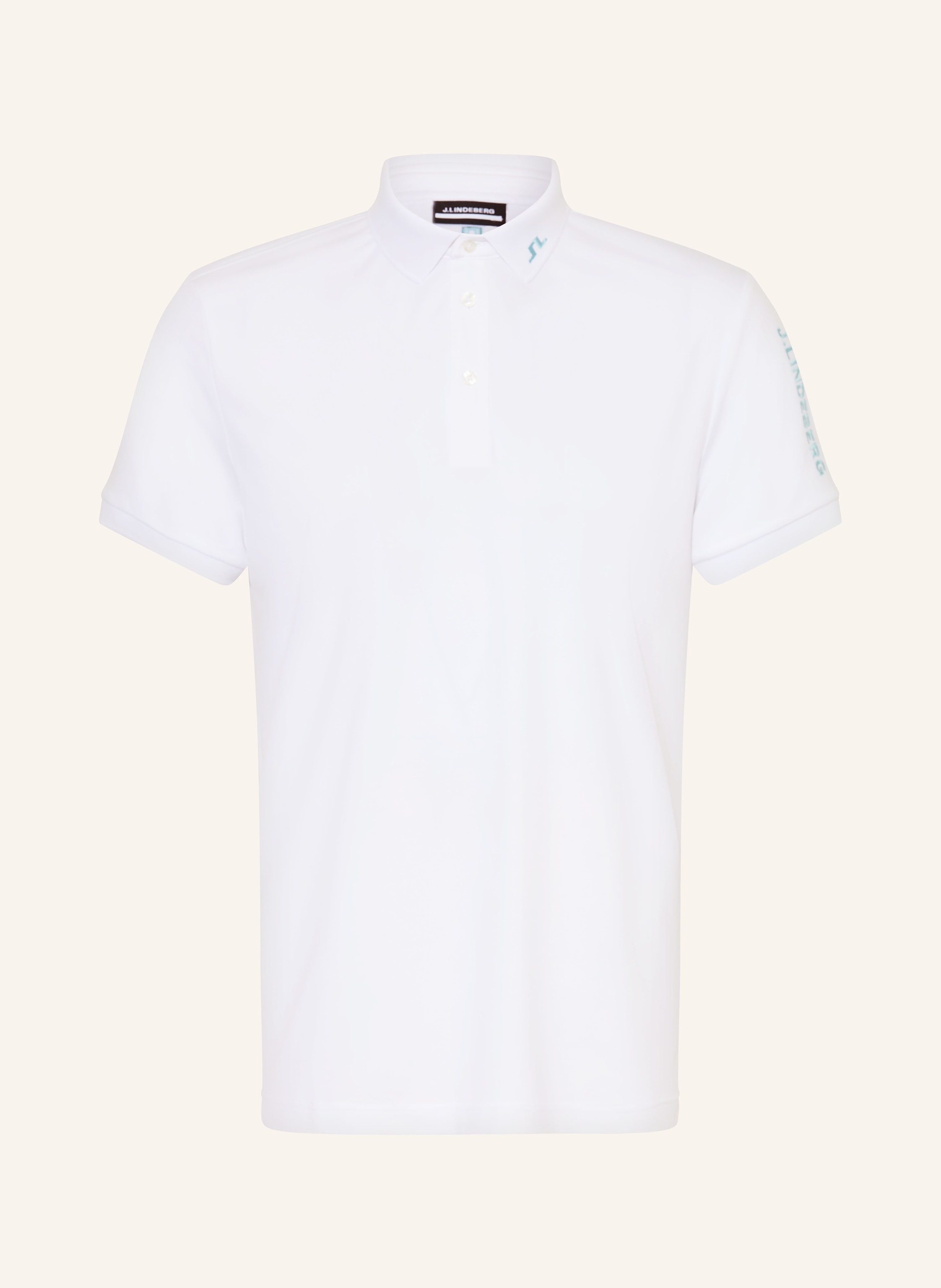 J.Lindeberg Funktions-Poloshirt weiss