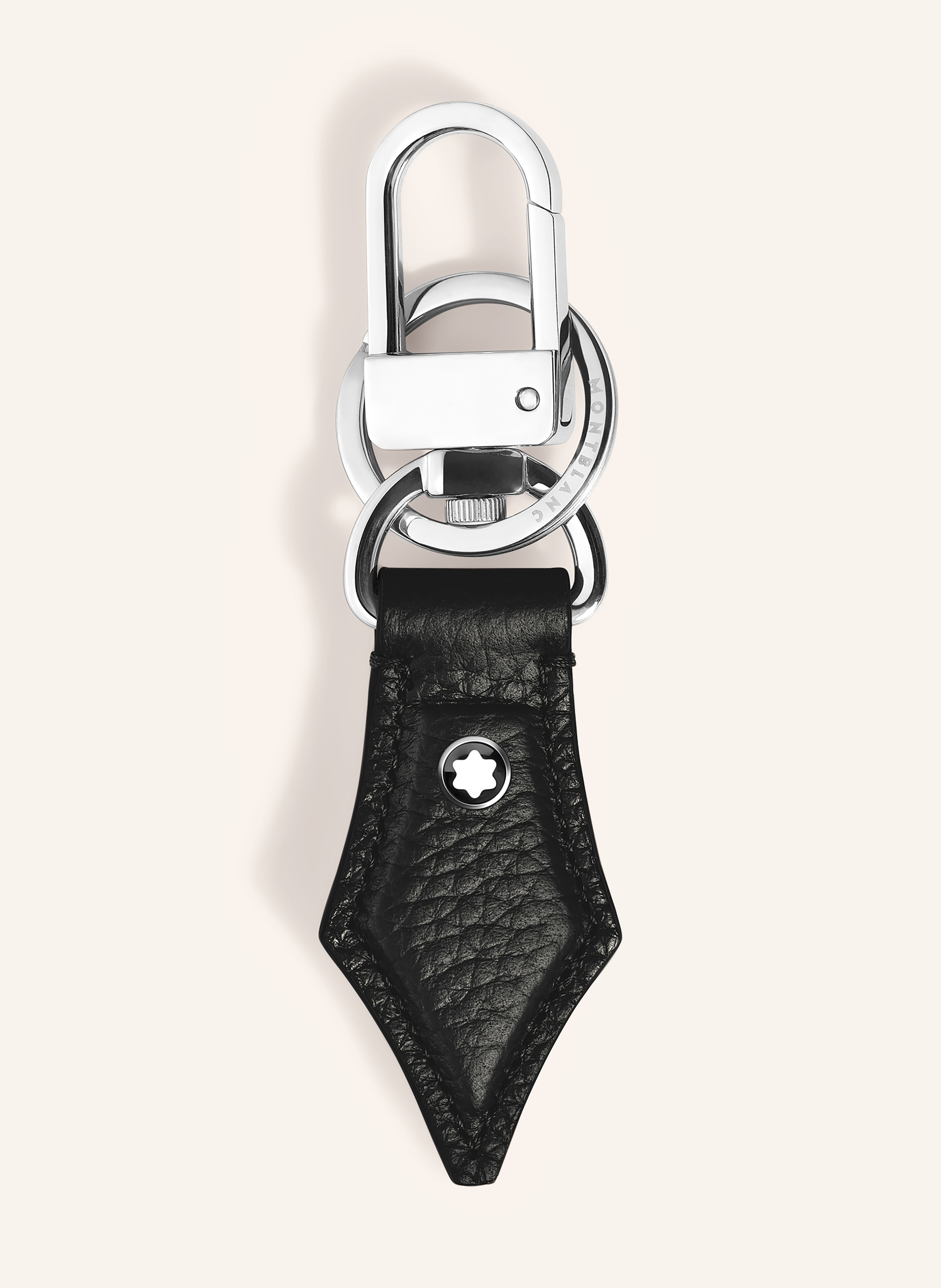 Montblanc Schlüsselanhänger schwarz