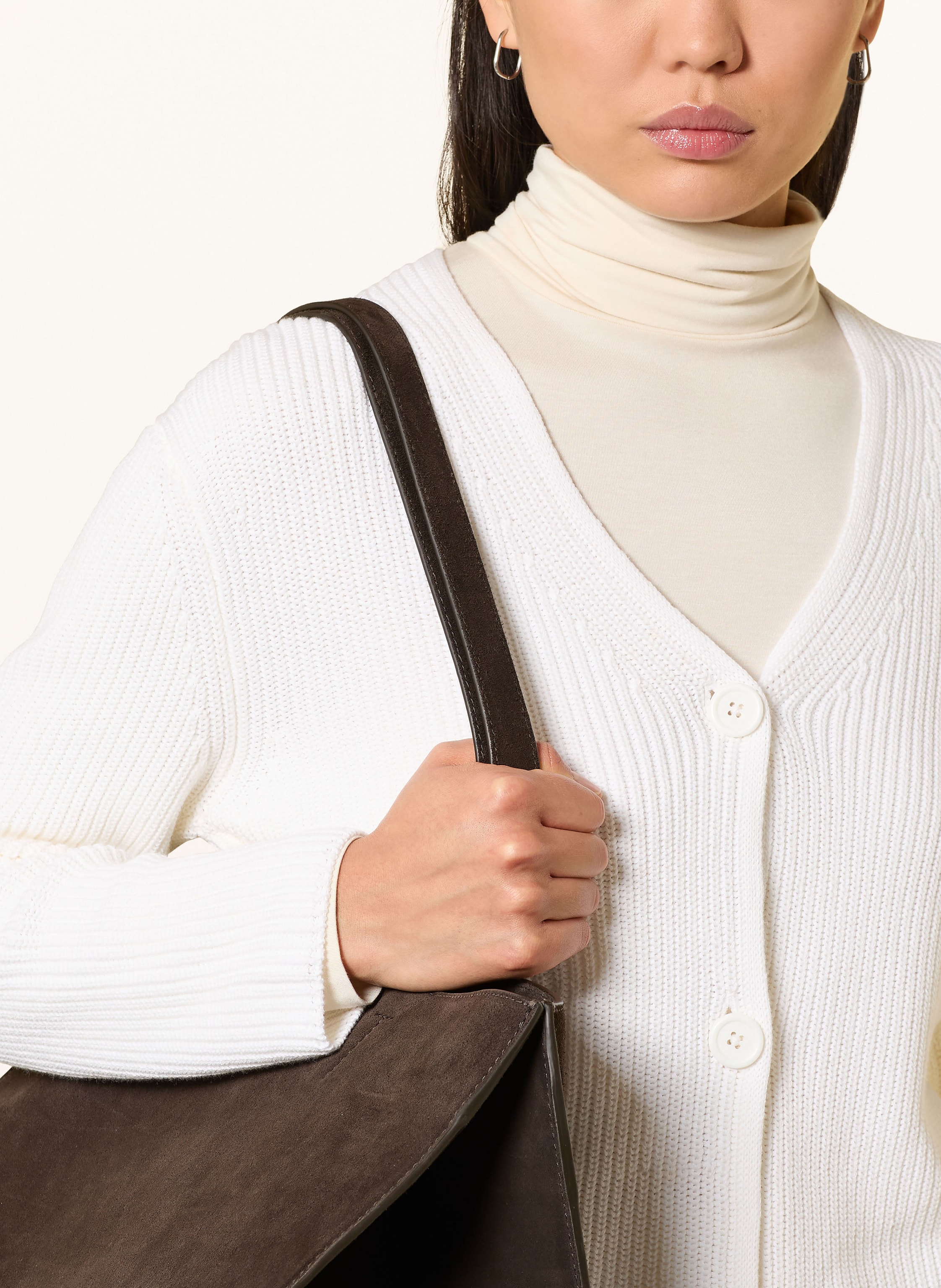 Thumbnail - Darling Harbour Strickjacke weiss