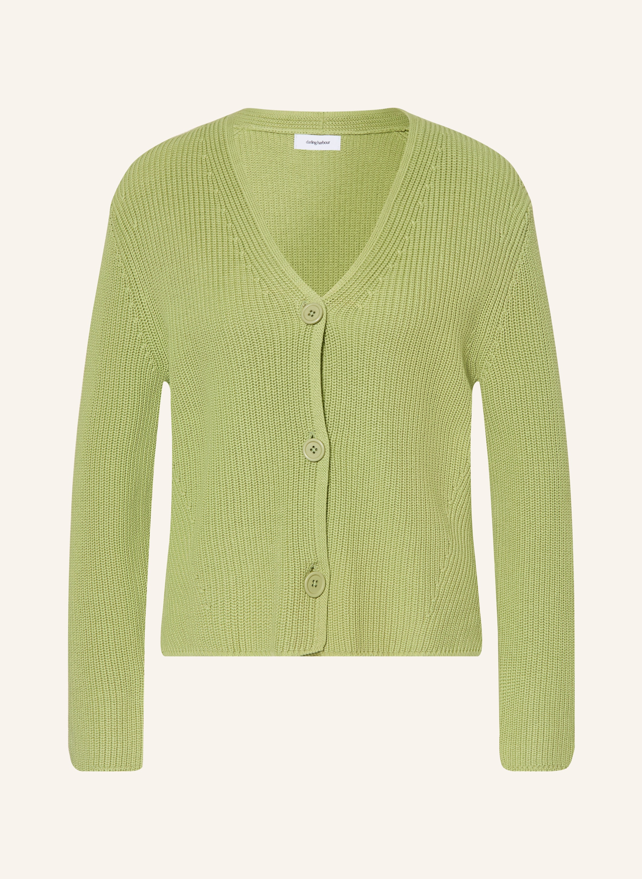 Darling Harbour Strickjacke gruen