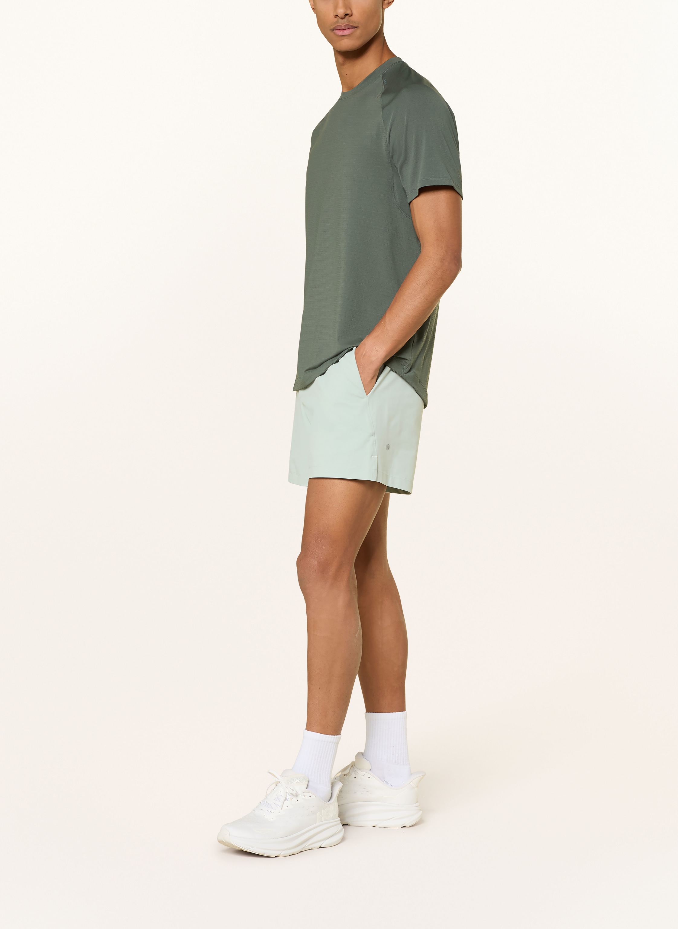 Thumbnail - Lululemon Trainingsshorts Zeroed In 5in braun