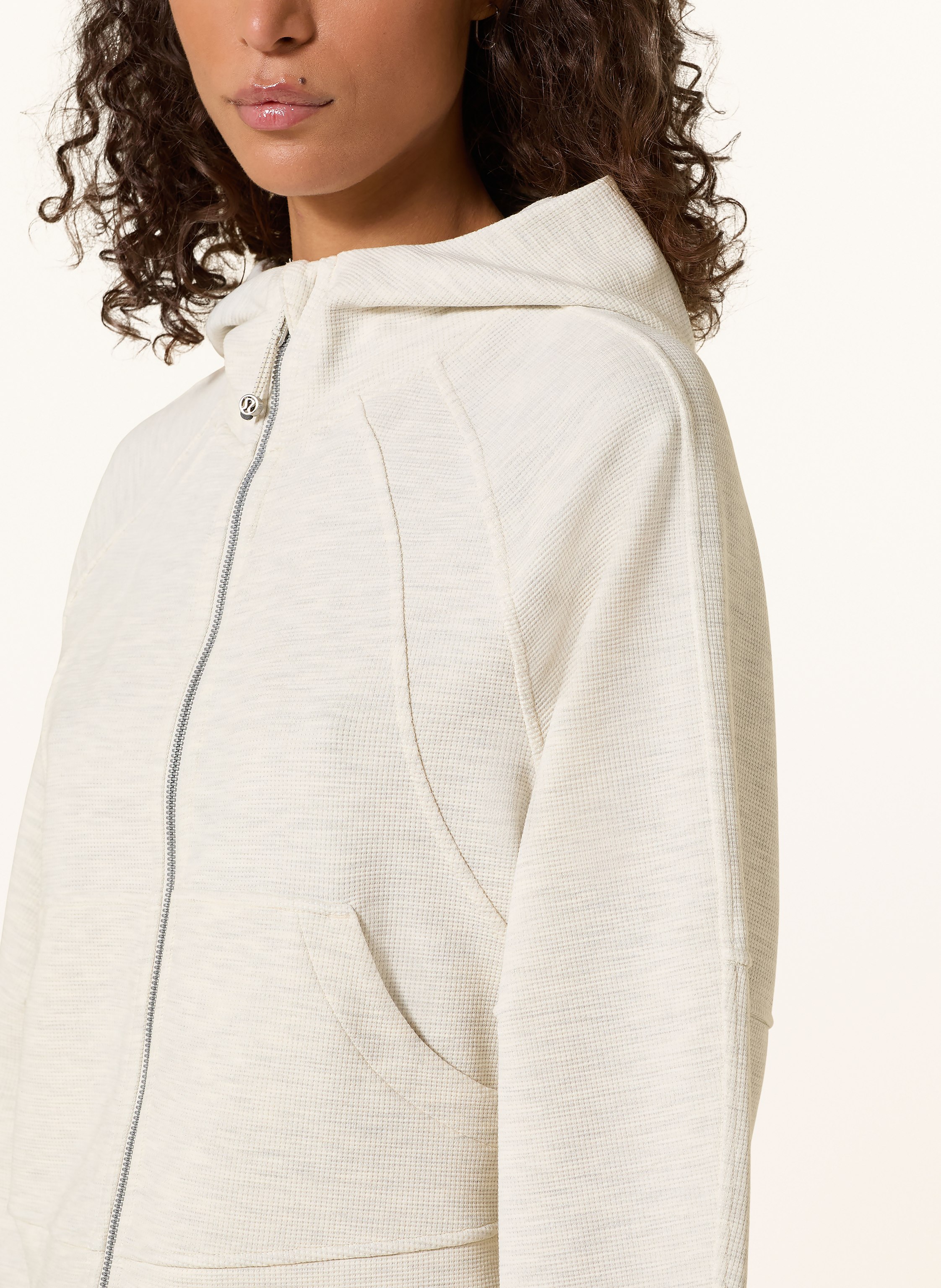 Thumbnail - Lululemon Sweatjacke beige