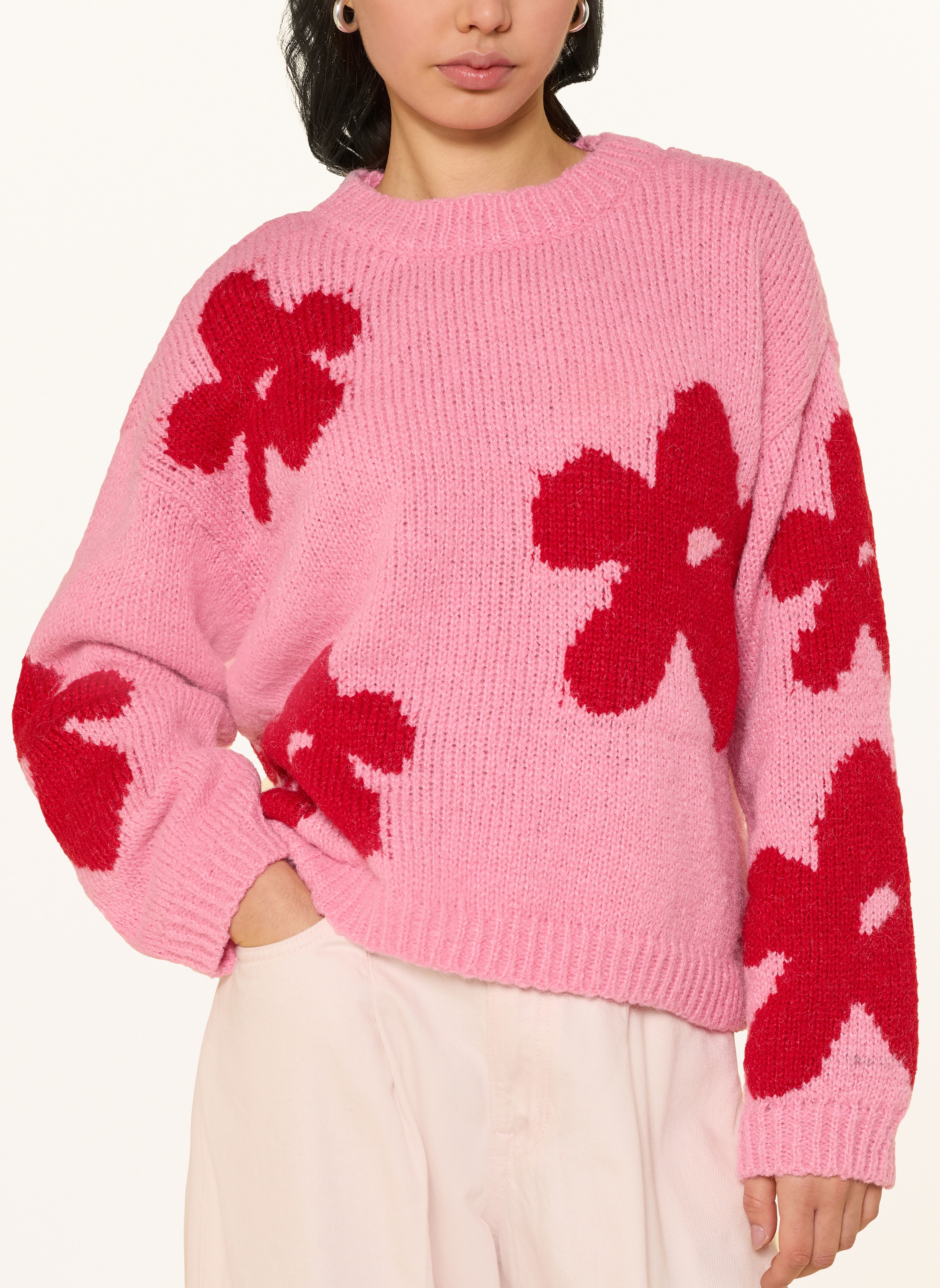 Thumbnail - Only Pullover rosa