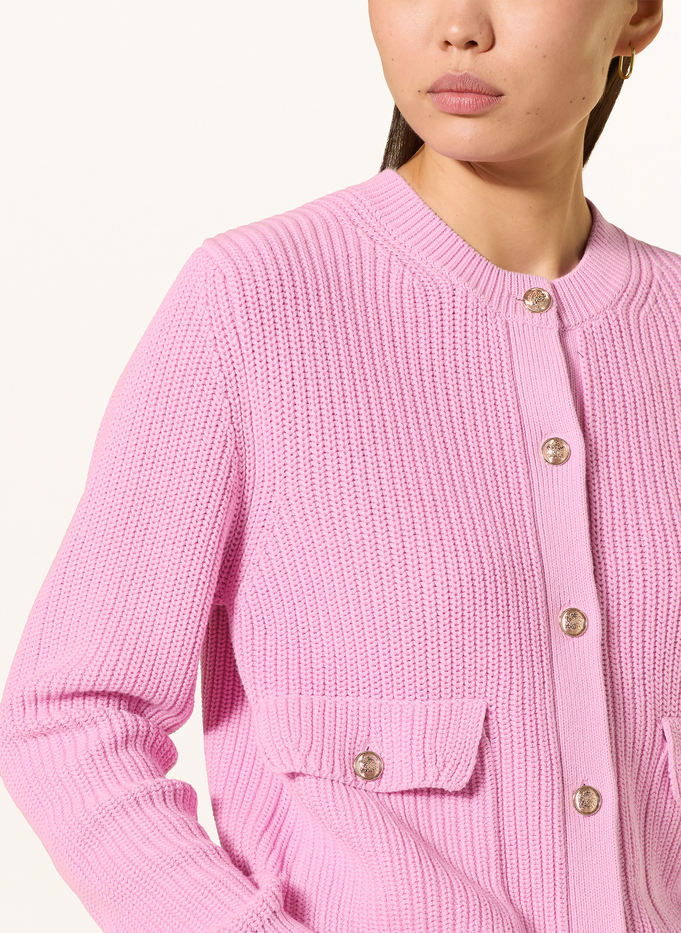 Thumbnail - Darling Harbour Strickjacke rosa