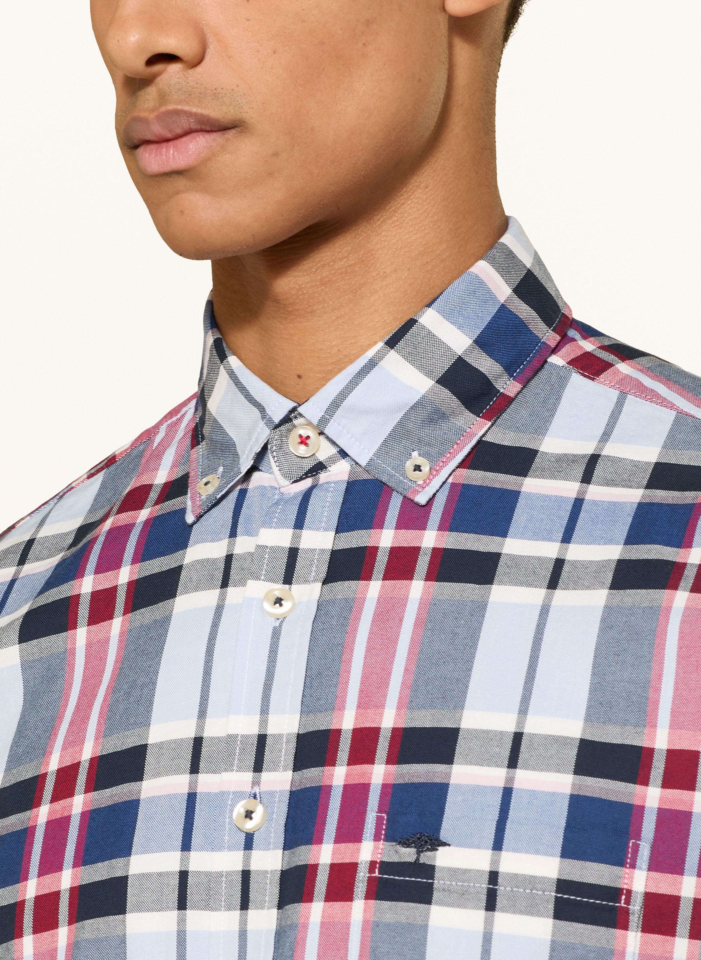 Thumbnail - Fynch-Hatton Hemd Regular Fit blau