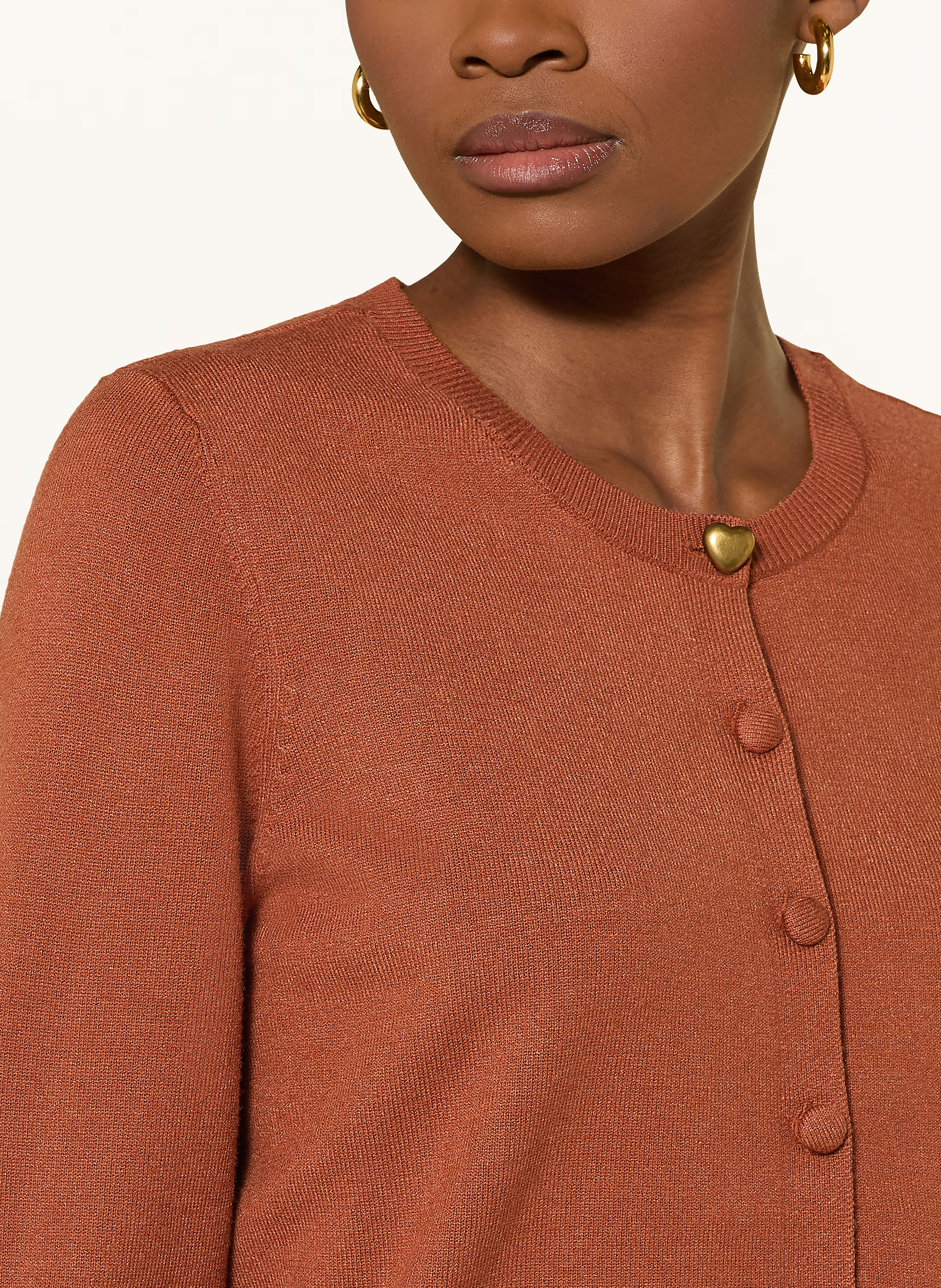 Thumbnail - Cartoon Strickjacke rot