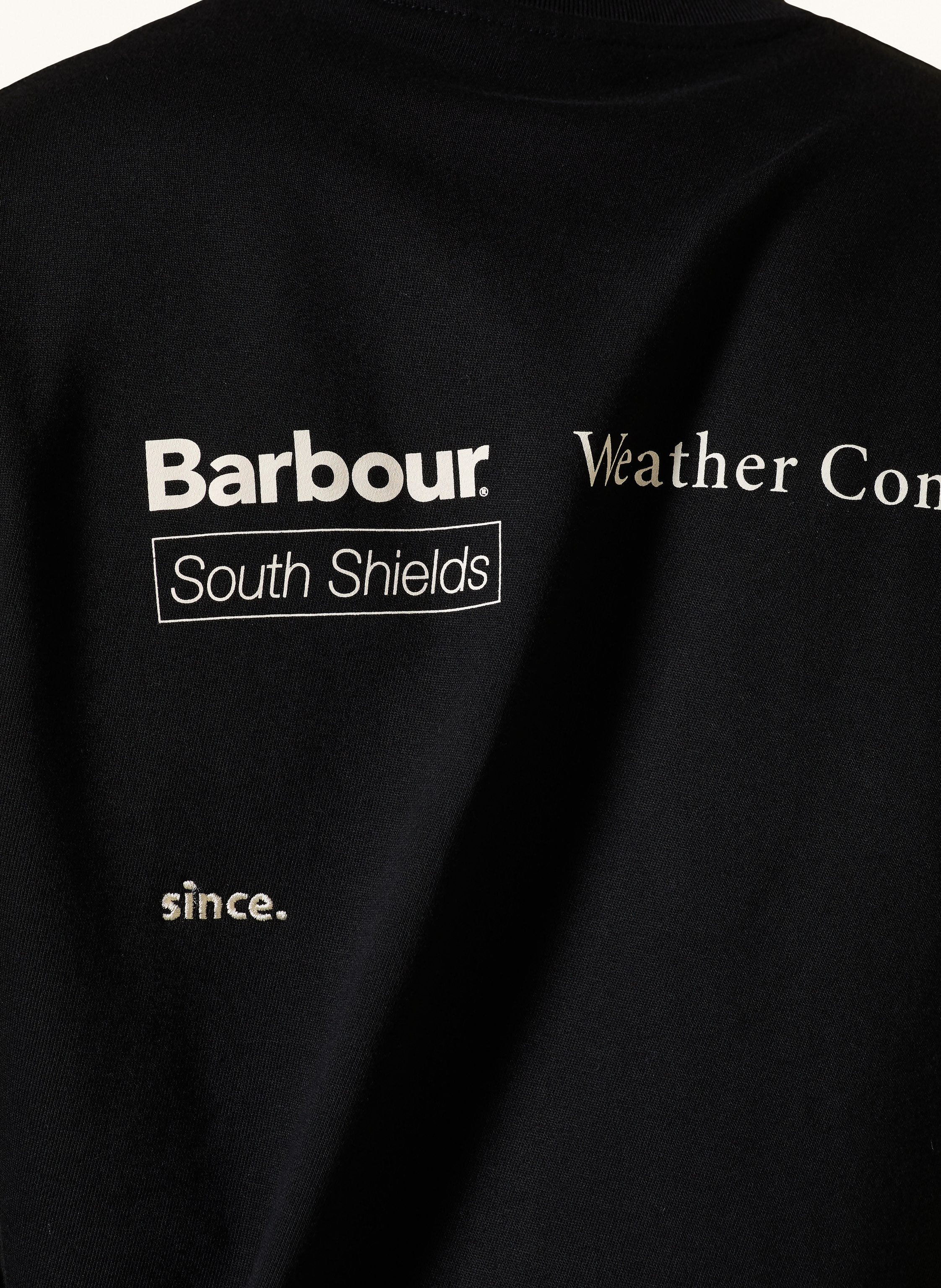 Thumbnail - Barbour Sweatshirt Firbank schwarz