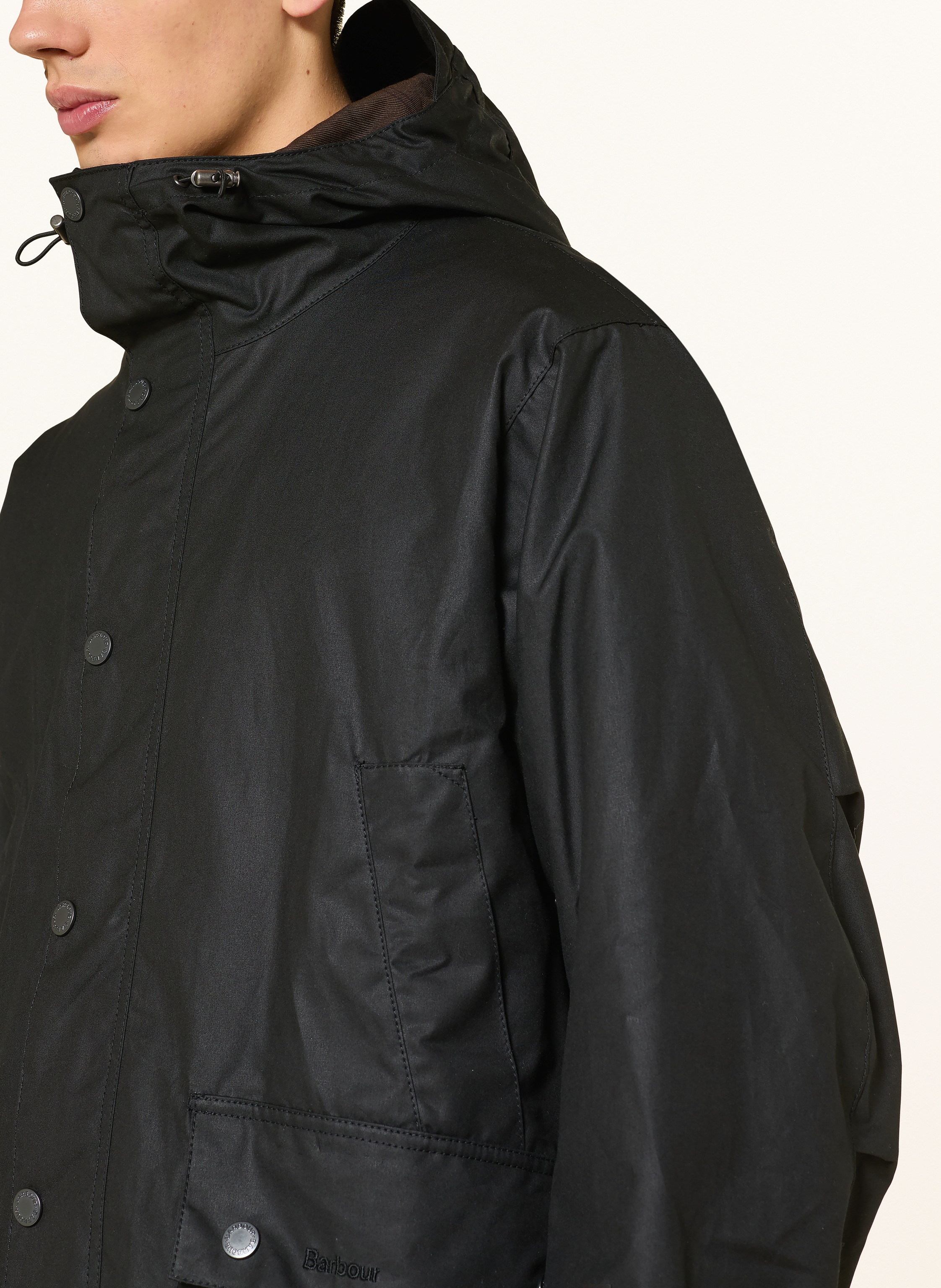 Thumbnail - Barbour Parka Tide schwarz