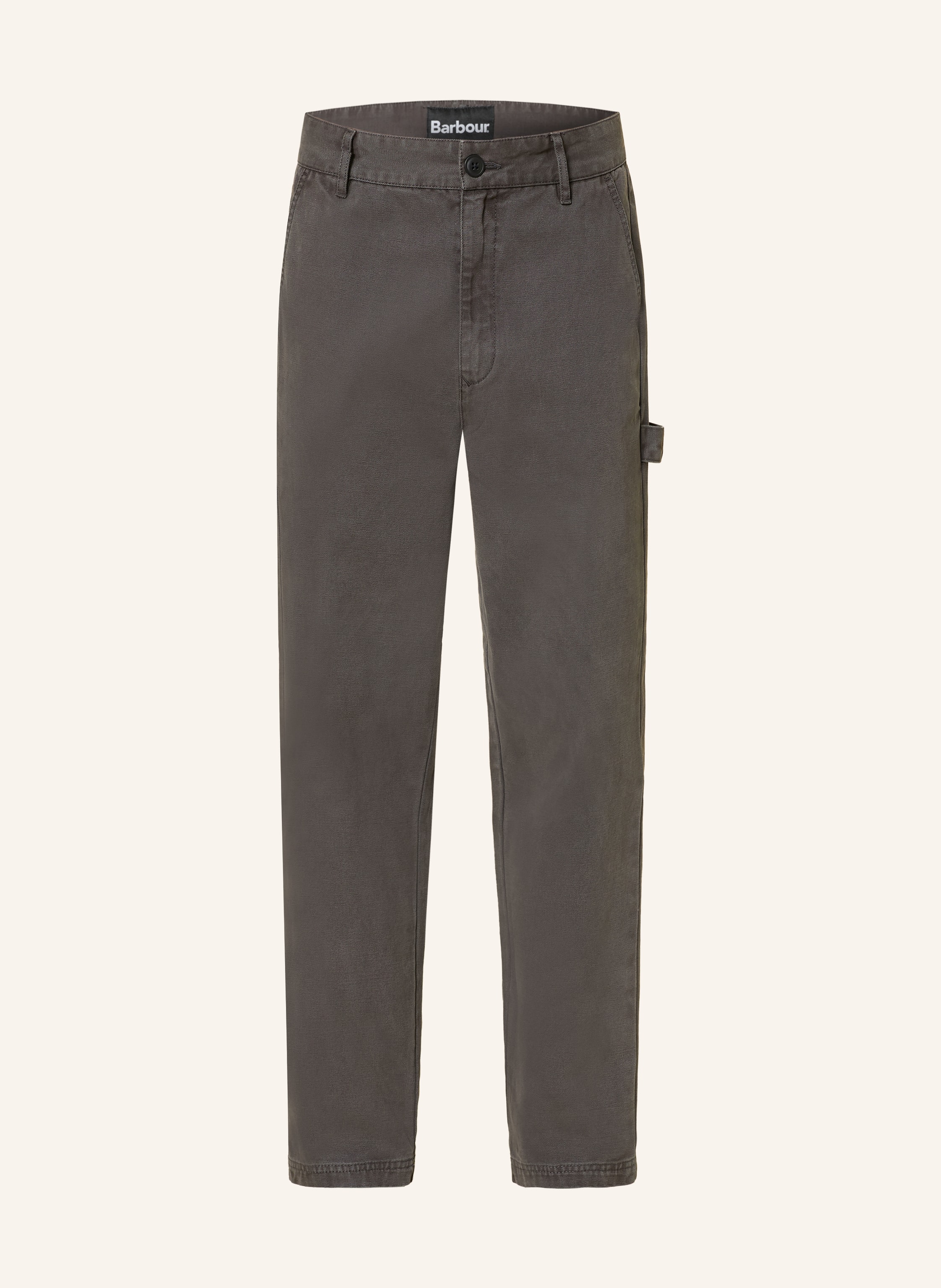Barbour Hose Bowland Slim Fit schwarz