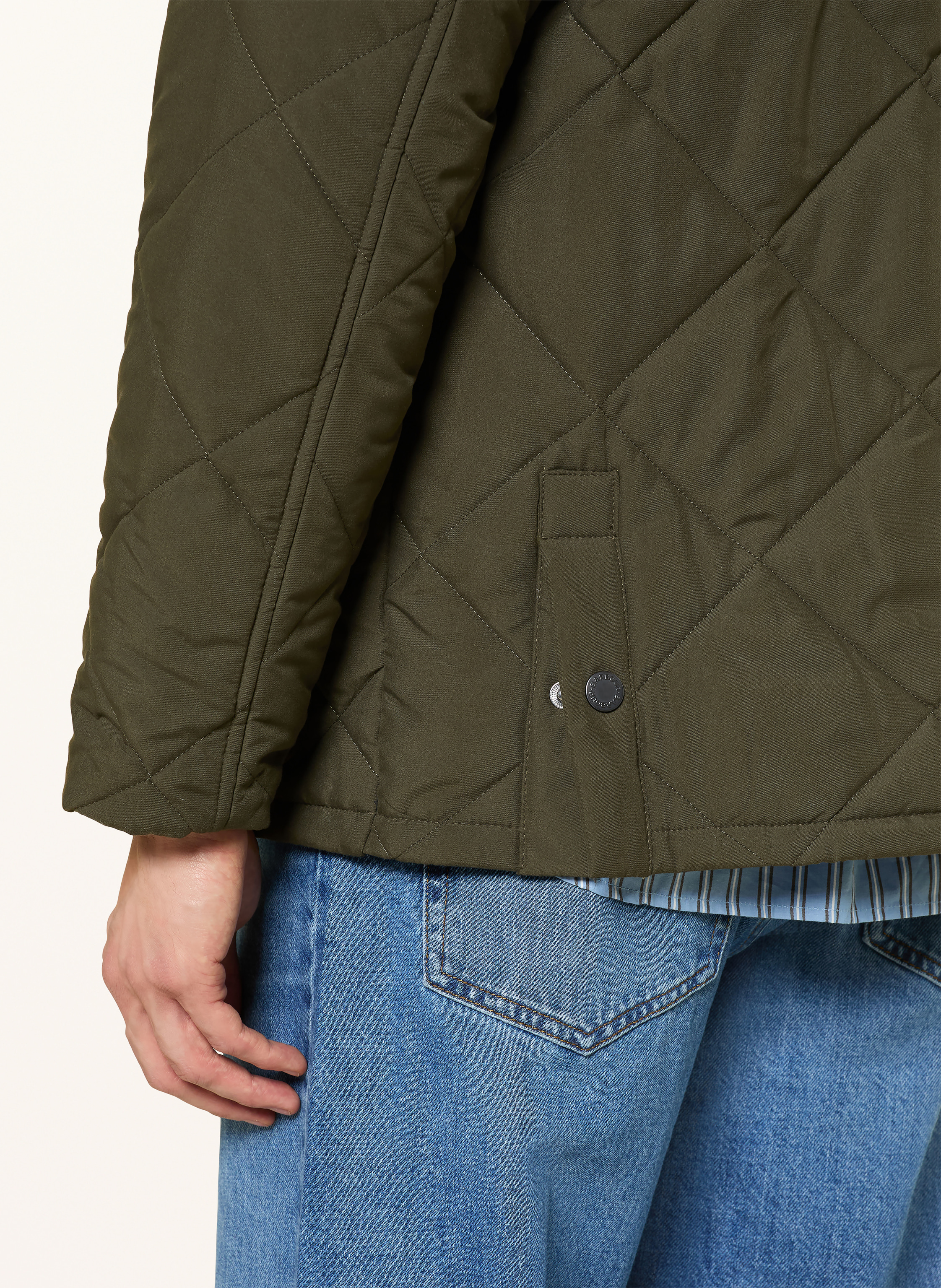 Thumbnail - Barbour Steppjacke Bedale gruen