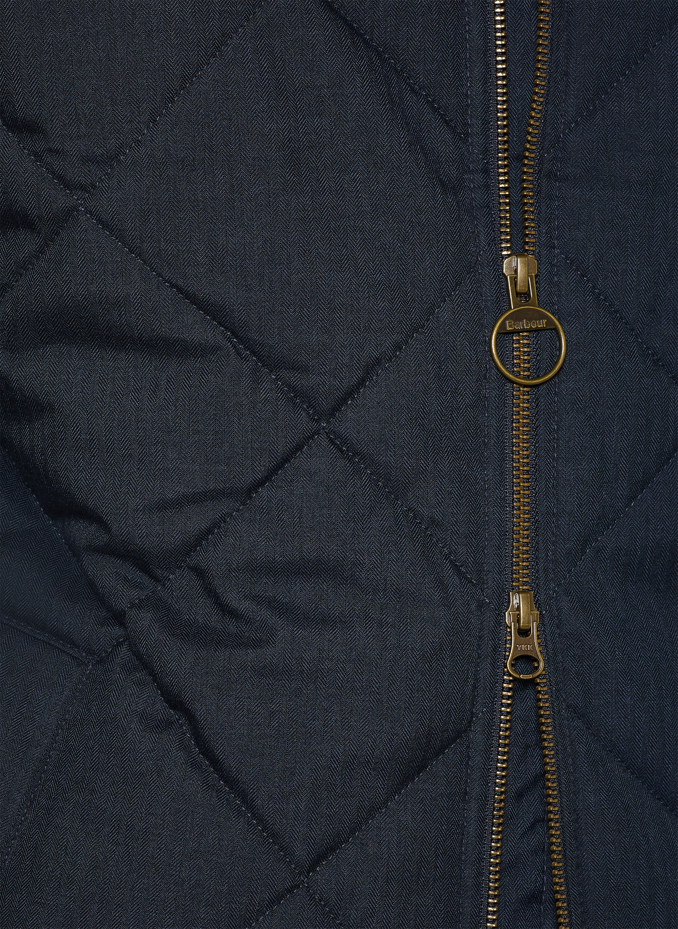 Thumbnail - Barbour Steppjacke Harrington Qlt blau