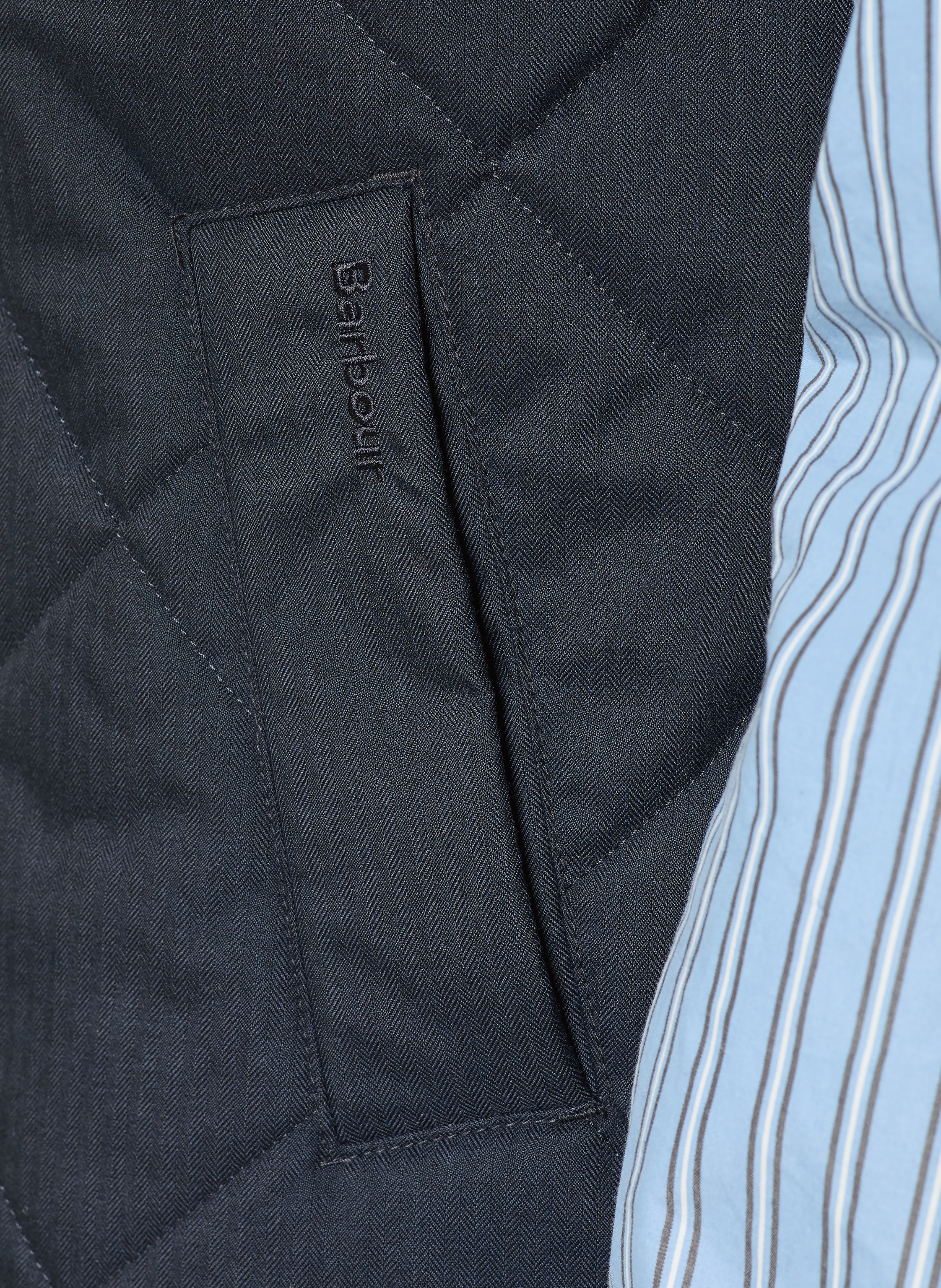 Thumbnail - Barbour Steppweste Harrington Gil blau