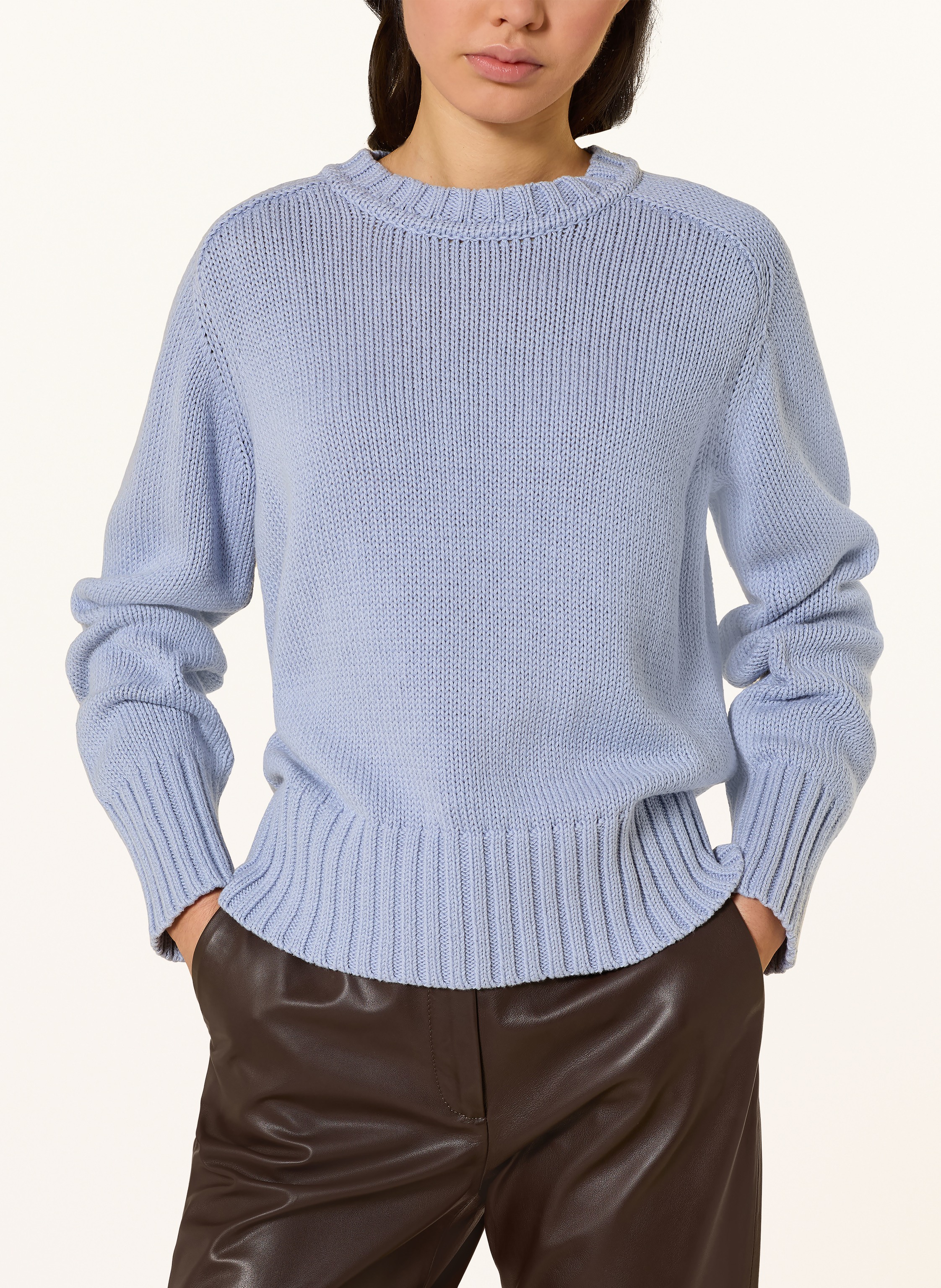 Thumbnail - Mos Mosh Pullover Mmrola Bine blau