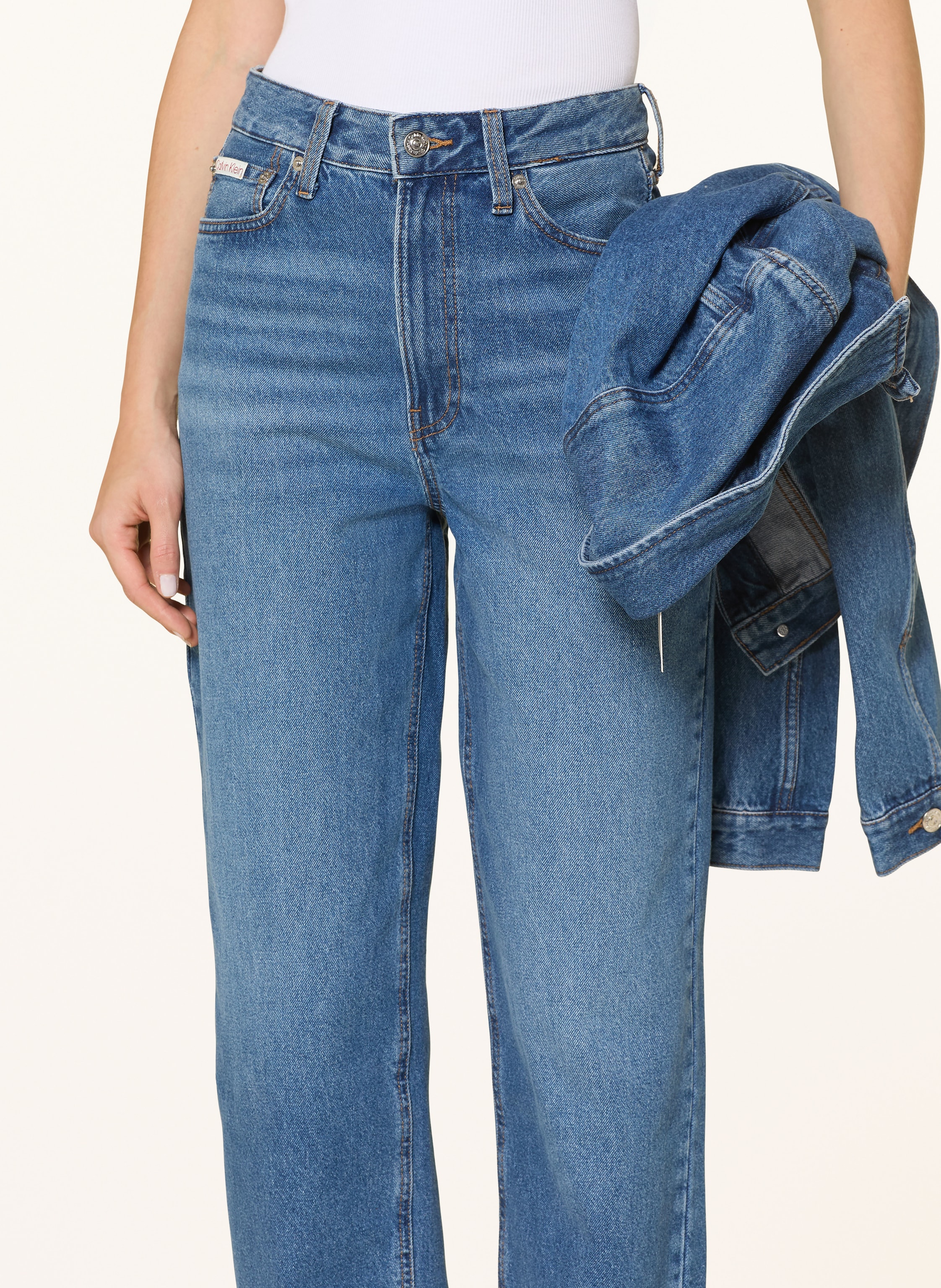 Thumbnail - Calvin Klein Jeans Culotte Indigo Park blau