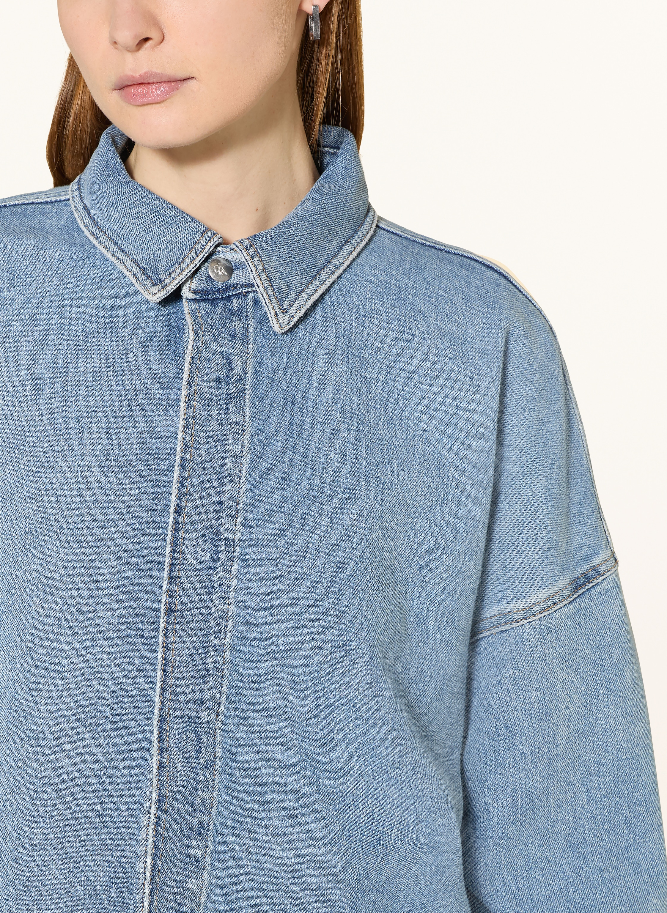 Thumbnail - Calvin Klein Jeans Jeans-Overjacket blau