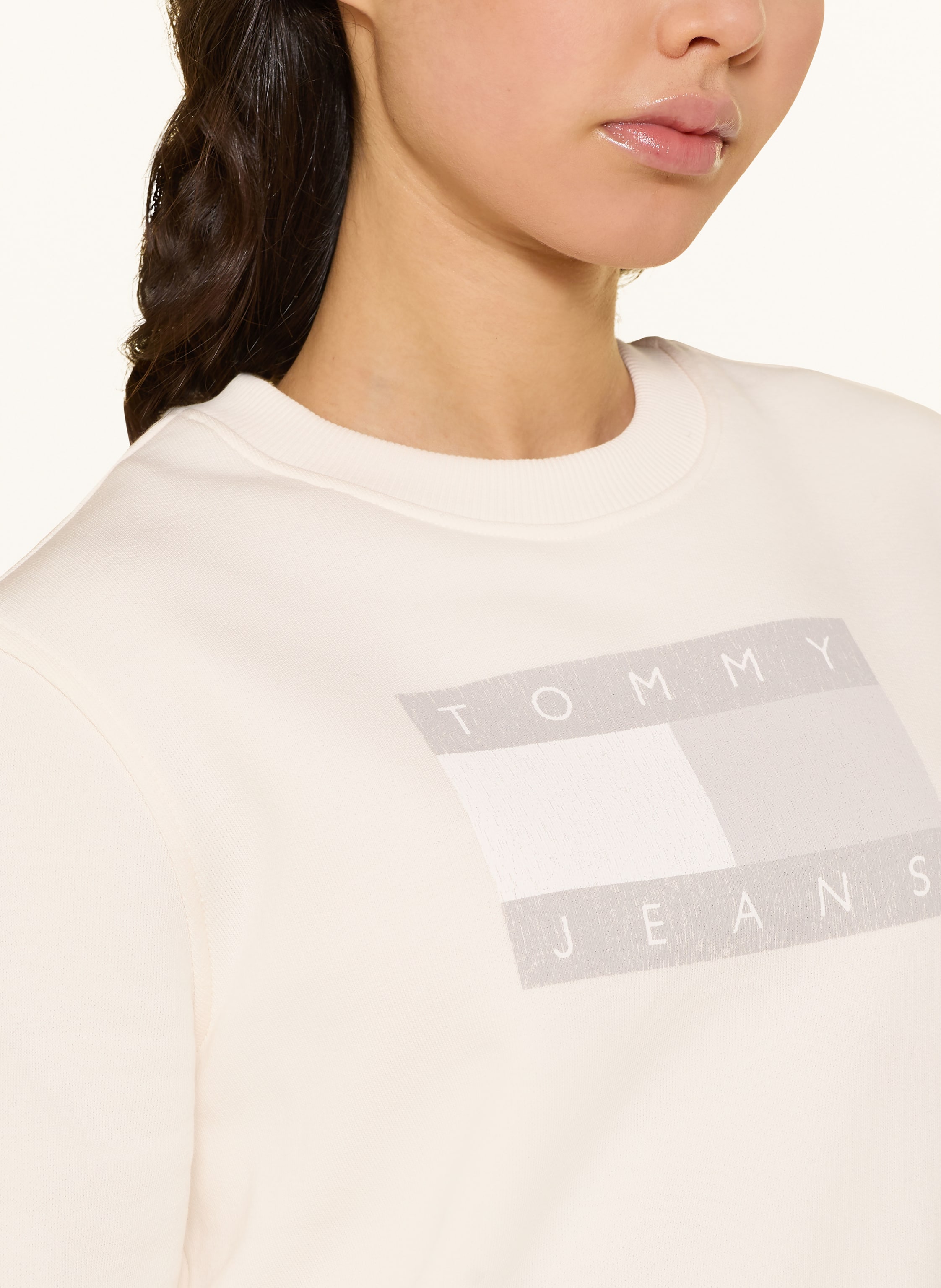 Thumbnail - Tommy Jeans Sweatshirt weiss