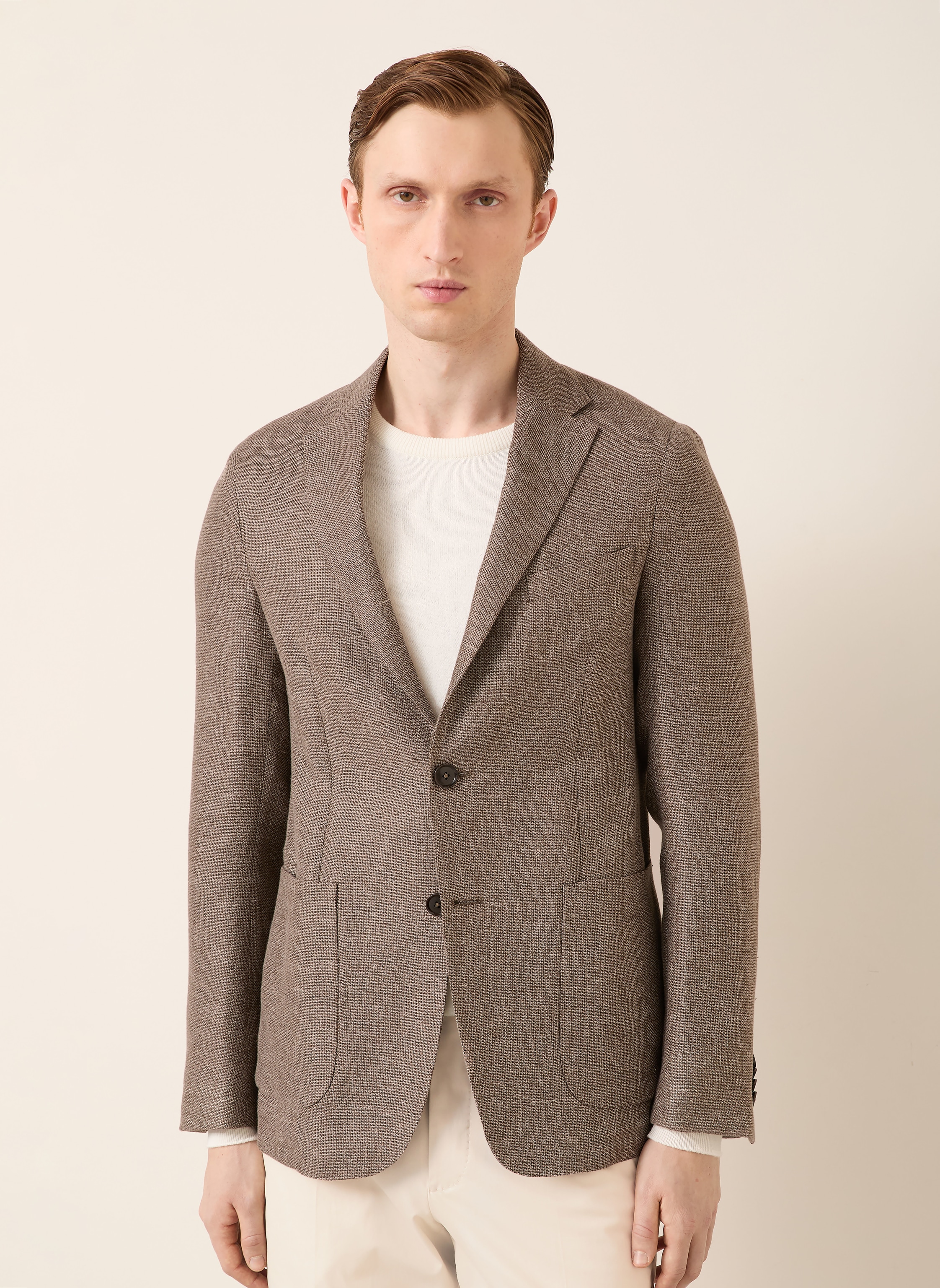 Thumbnail - Zegna Sakko Drop 7 Extra Slim Fit braun