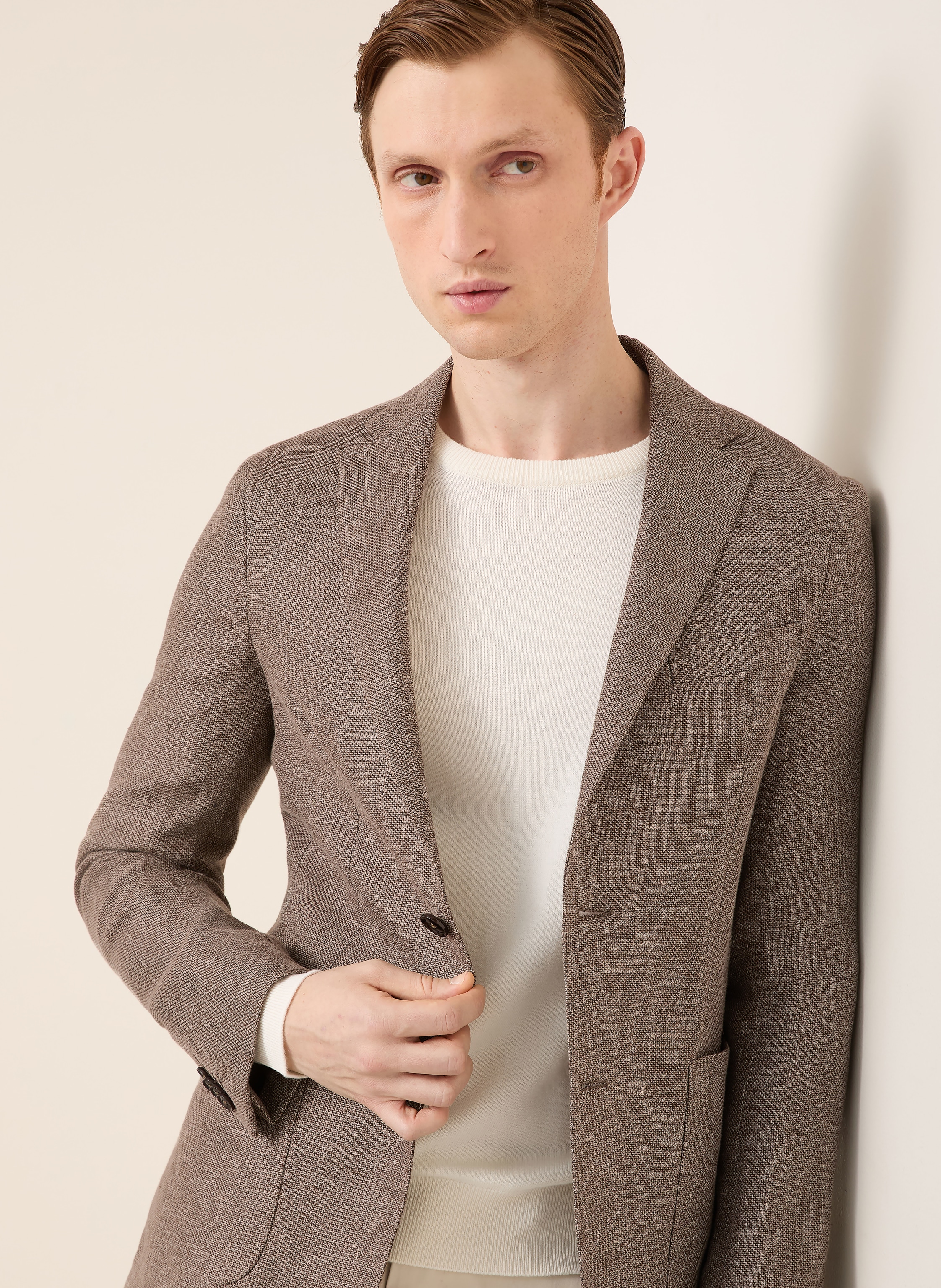 Thumbnail - Zegna Sakko Drop 7 Extra Slim Fit braun