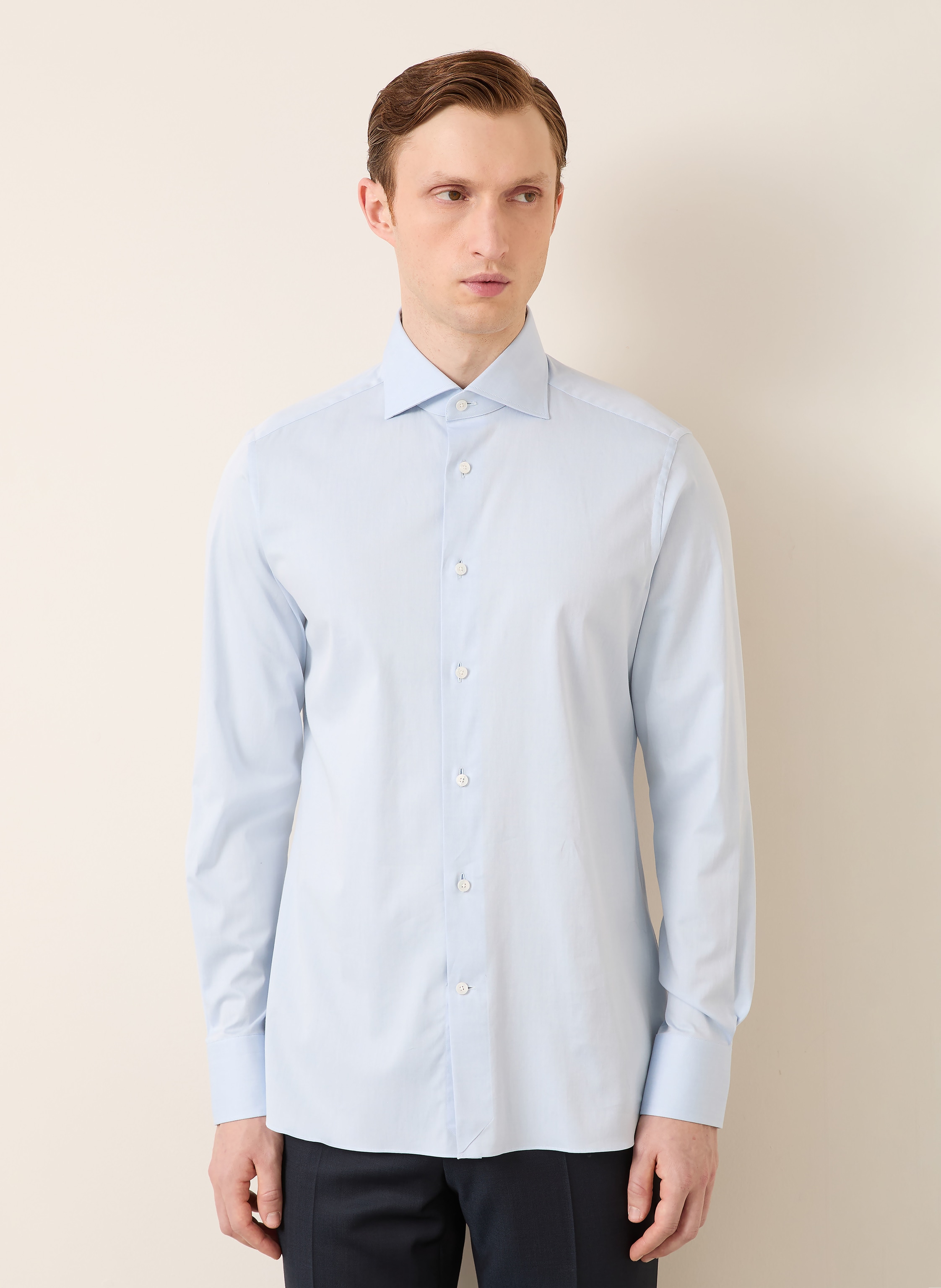 Thumbnail - Zegna Hemd Regular Fit blau