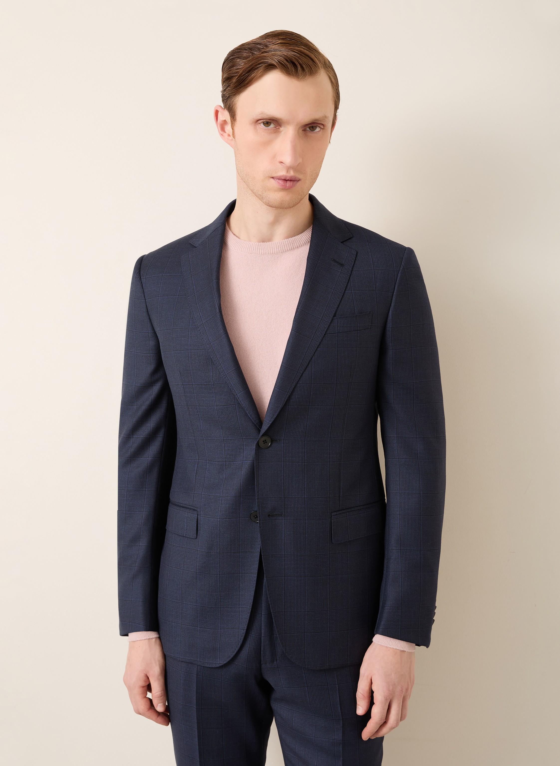 Thumbnail - Zegna Anzug Tailored Fit blau