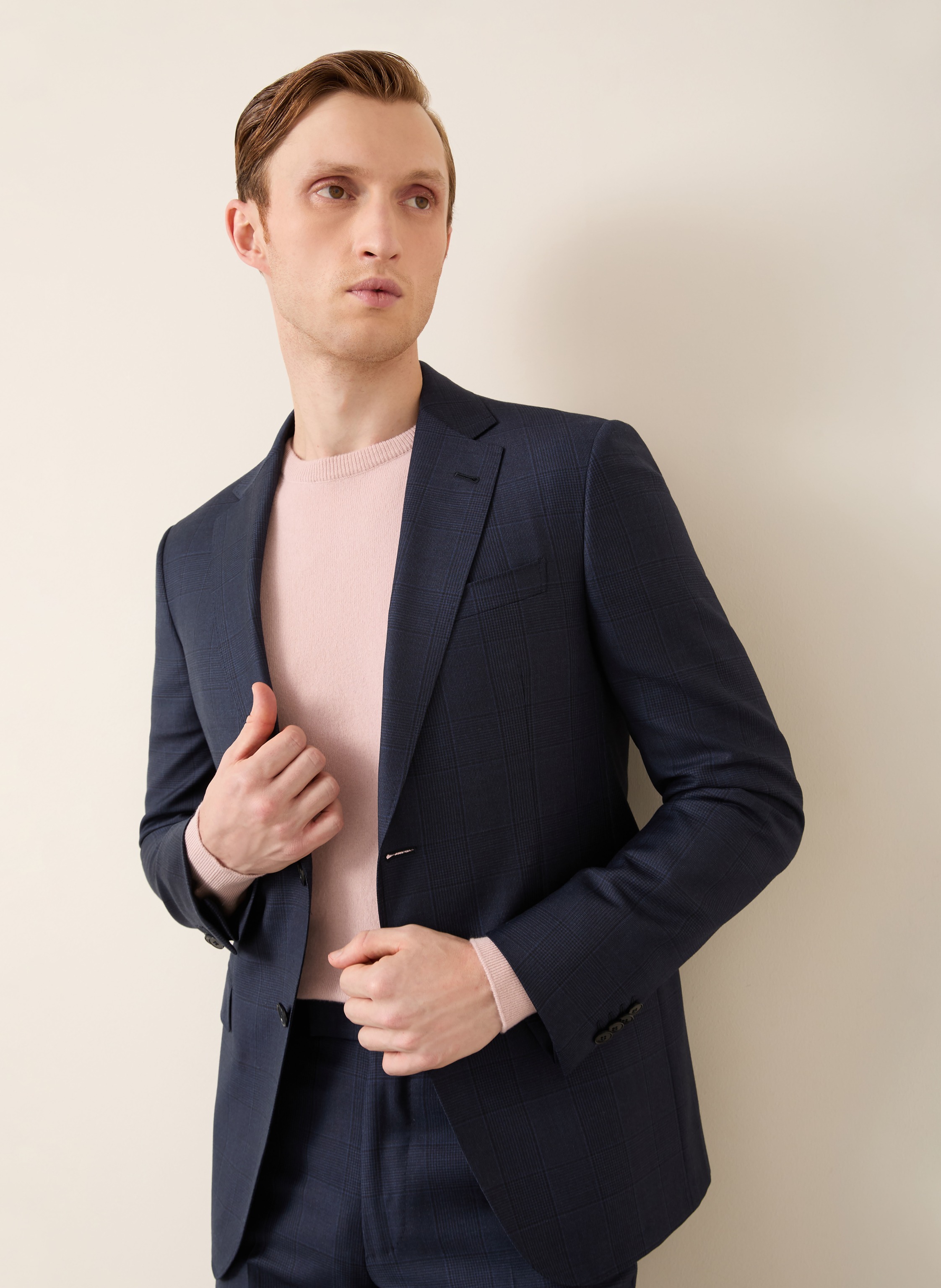 Thumbnail - Zegna Anzug Tailored Fit blau