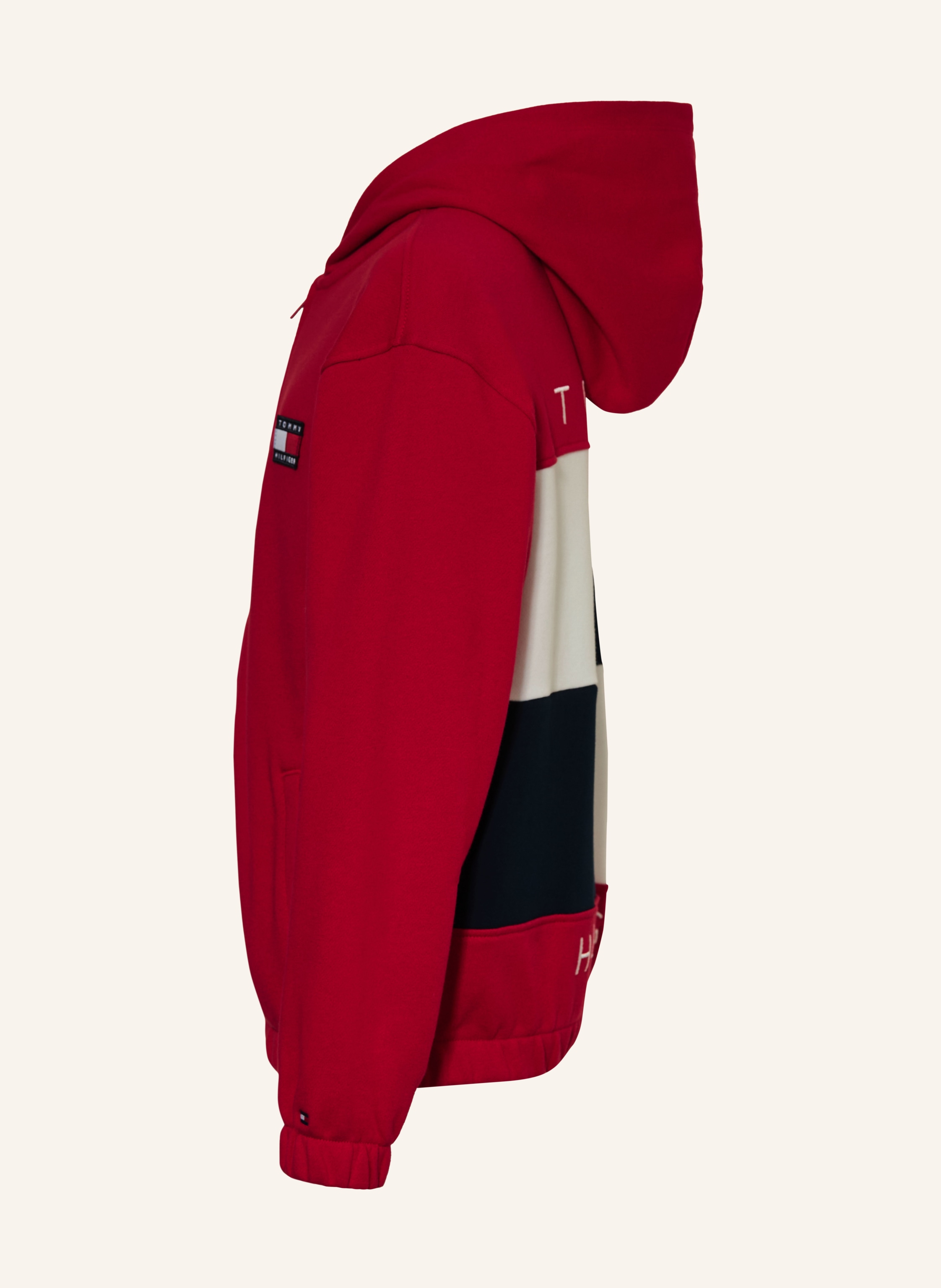 Thumbnail - Tommy Hilfiger Sweatjacke rot