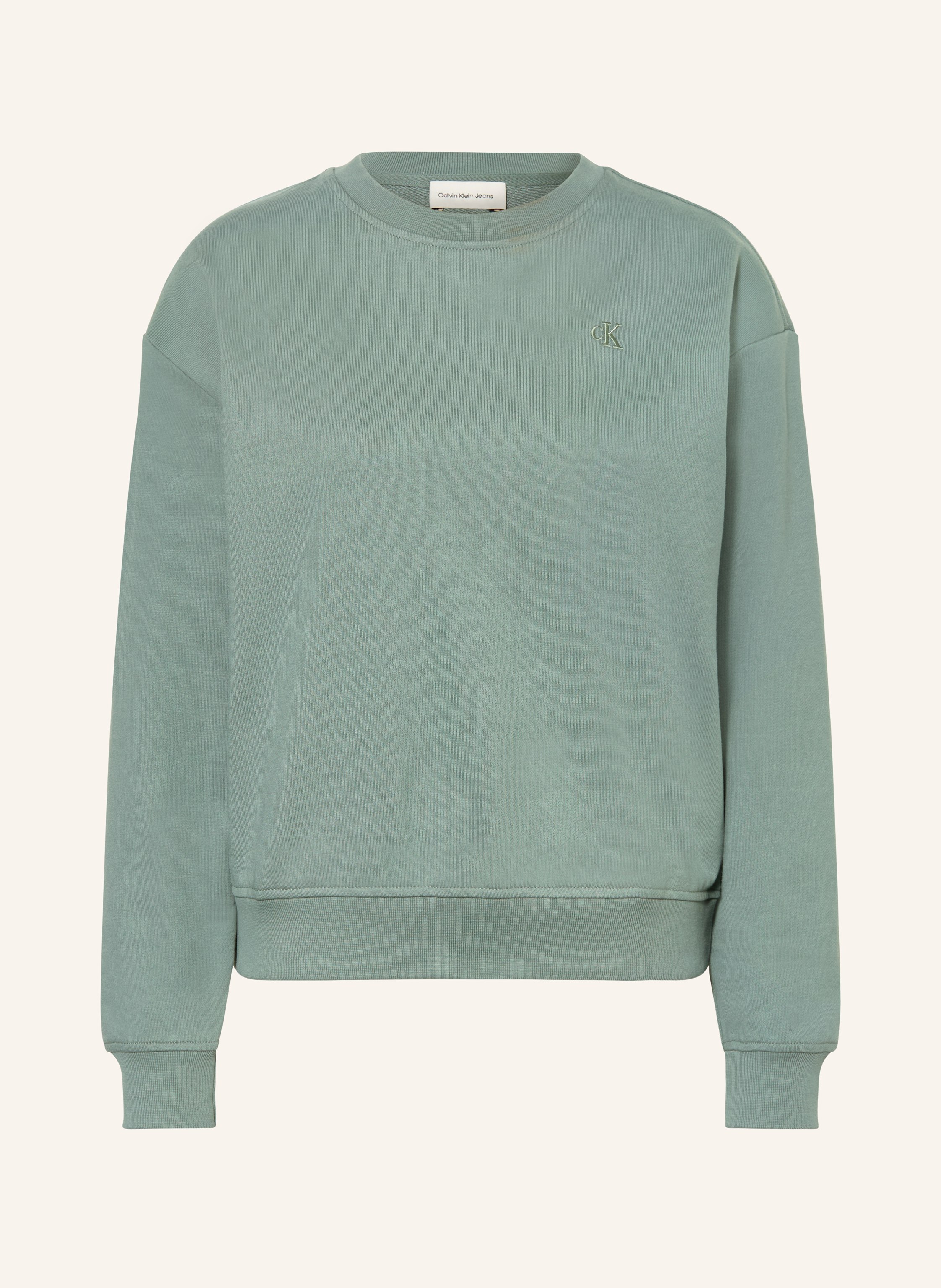 Calvin Klein Jeans Sweatshirt gruen