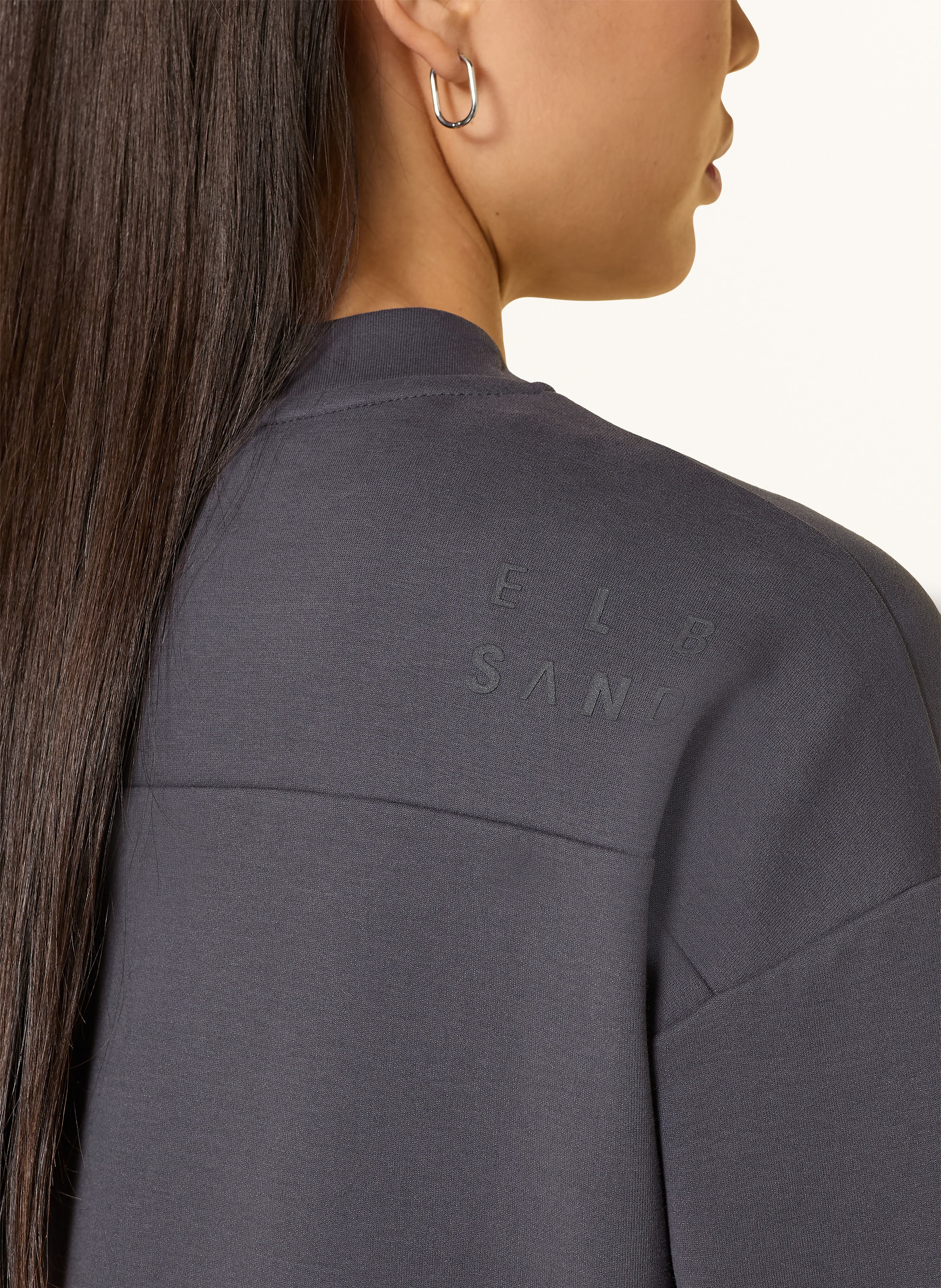 Thumbnail - Elbsand Sweatjacke Enid grau