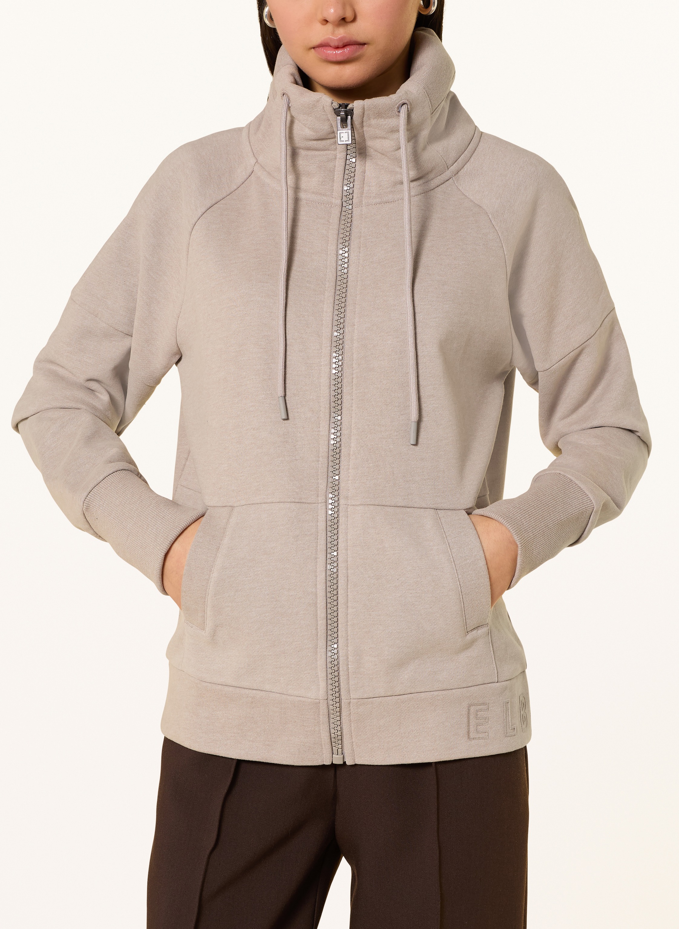 Thumbnail - Elbsand Sweatjacke Airin beige