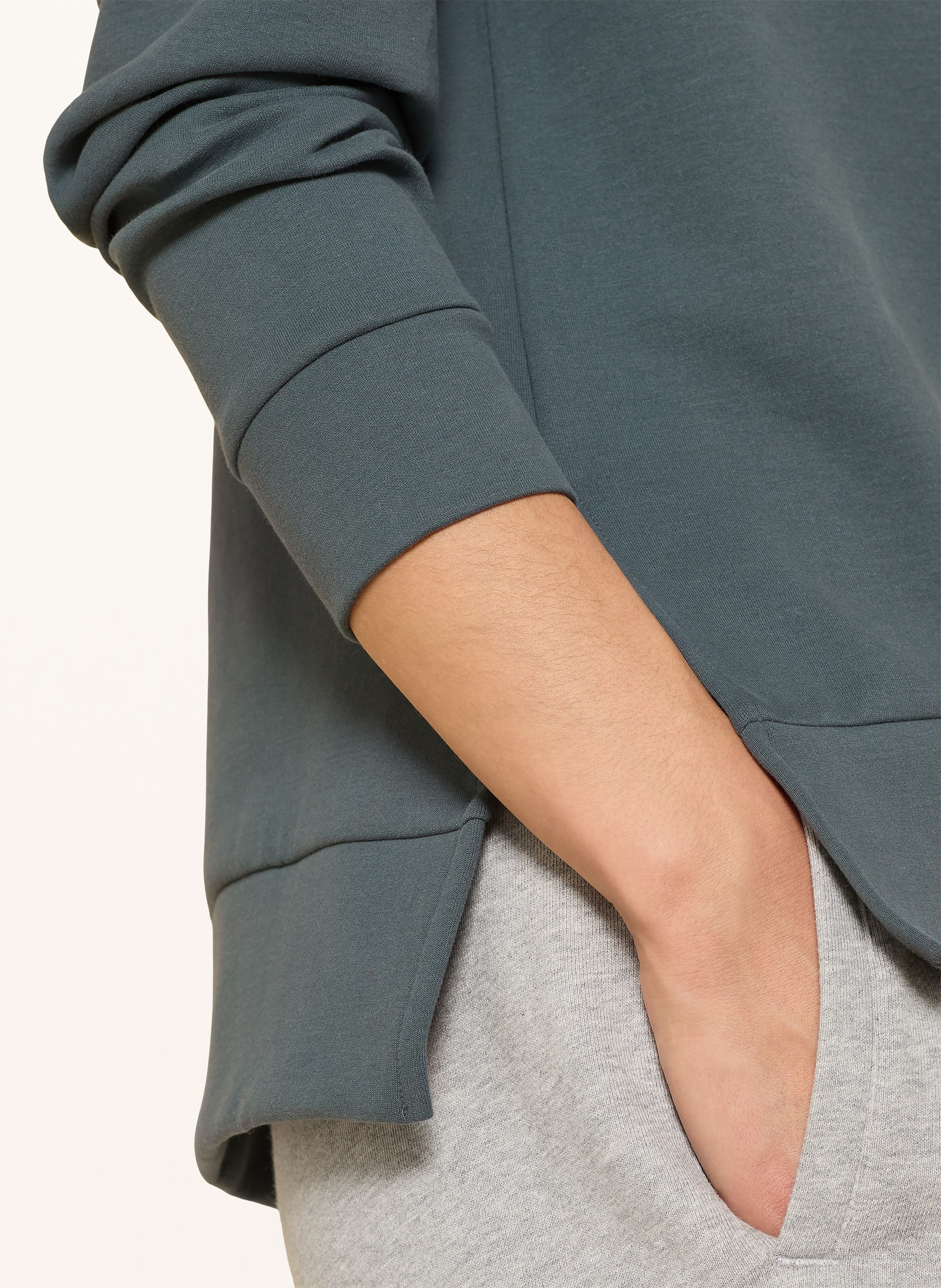 Thumbnail - Elbsand Hoodie Mette grau