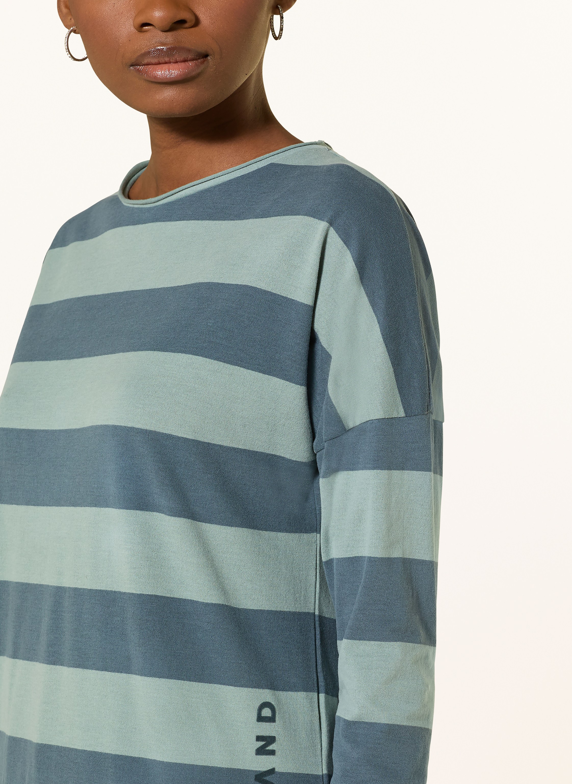 Thumbnail - Elbsand Longsleeve Milia blau