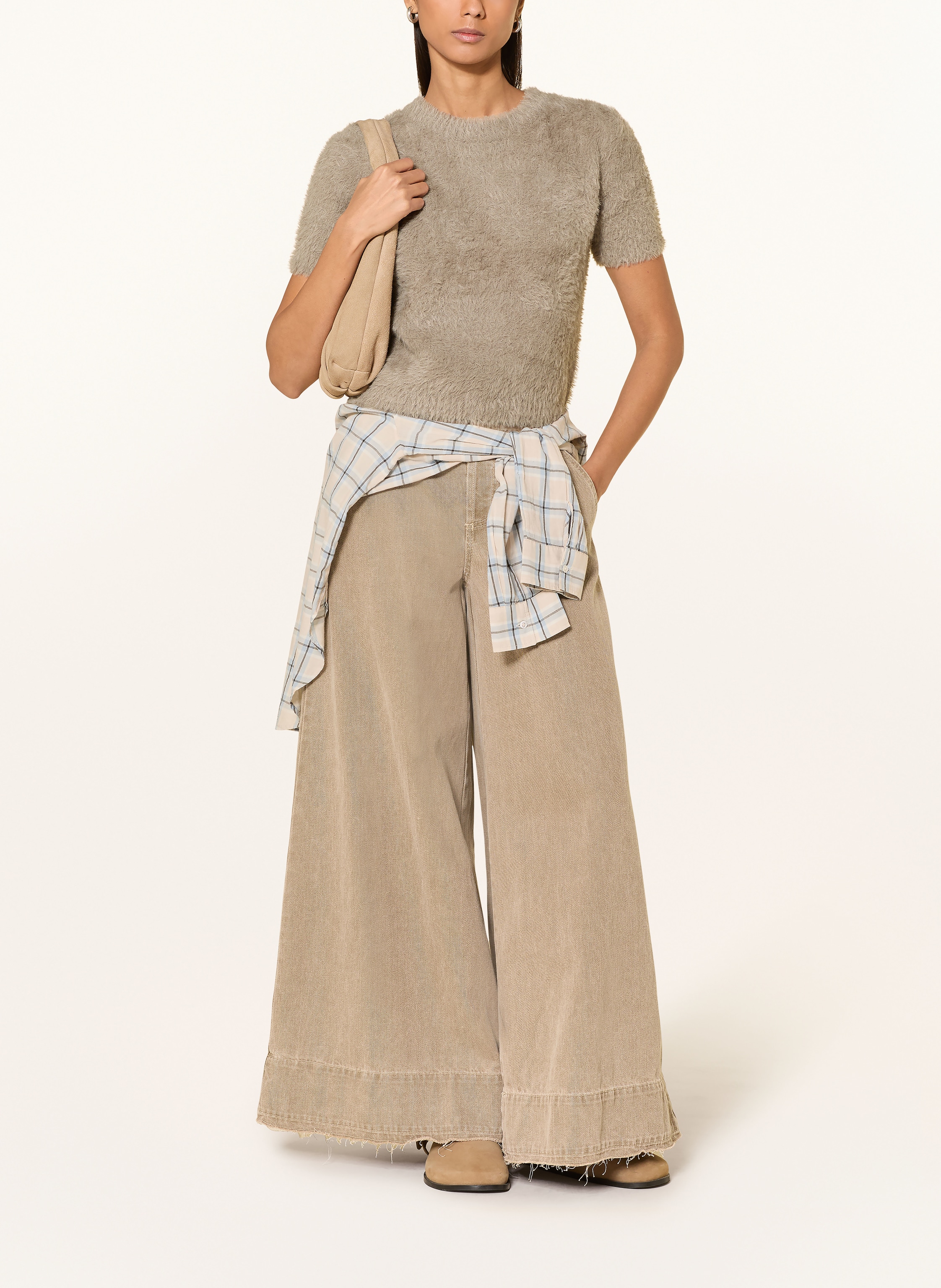 Thumbnail - Oui Strickshirt gruen