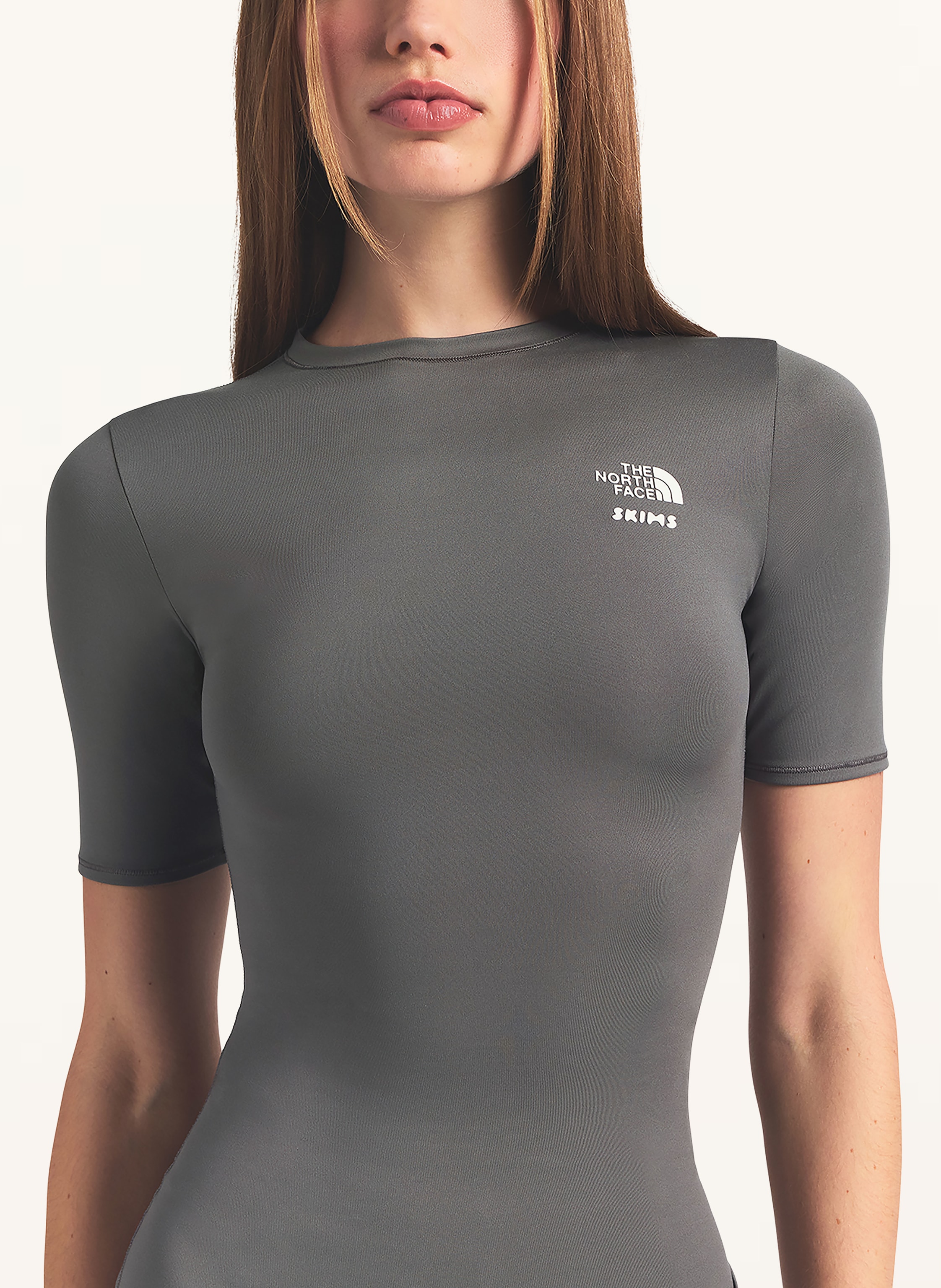 Thumbnail - The North Face X Skims T-Shirt Tnf X Project K Refina grau