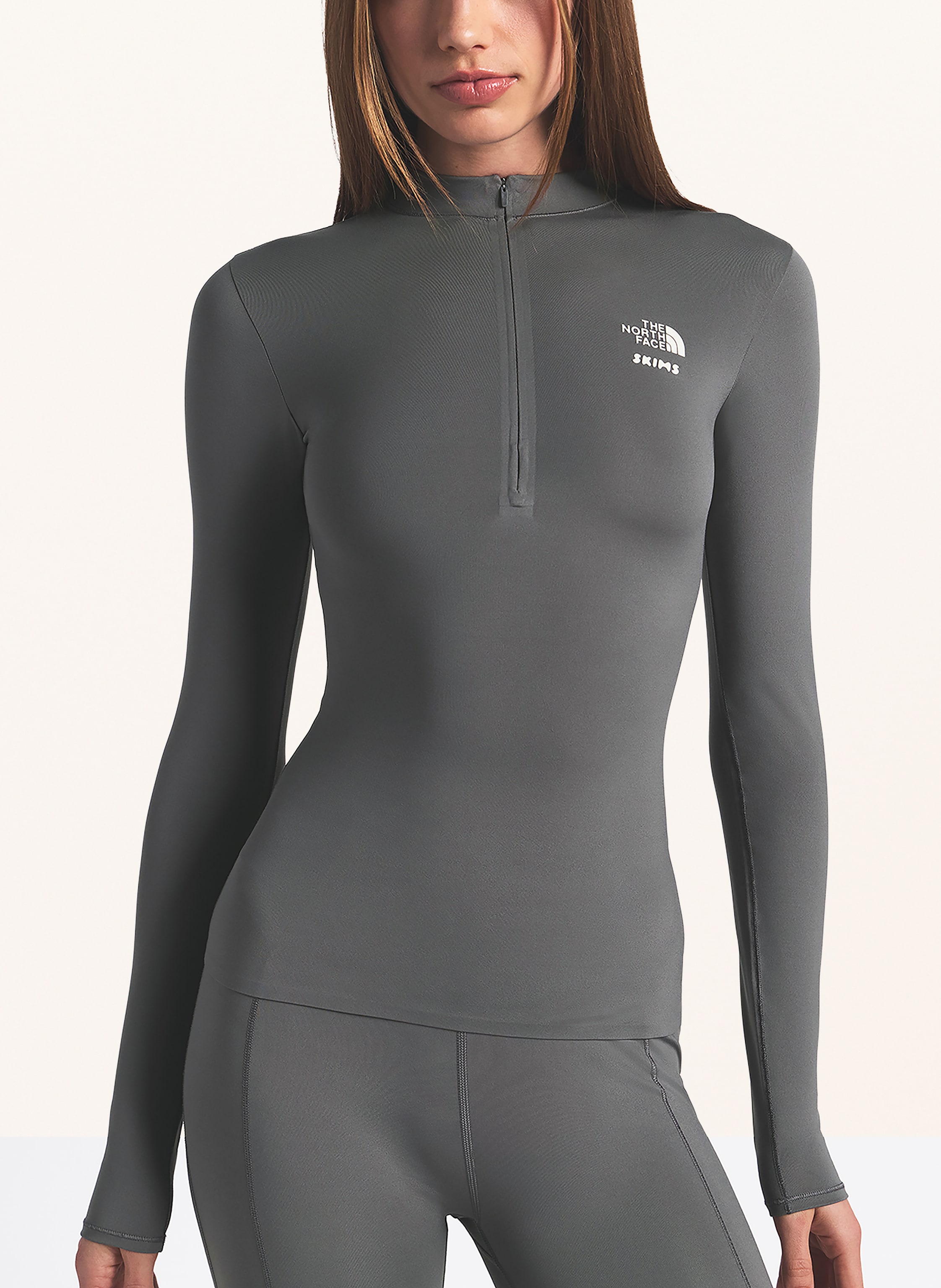 Thumbnail - The North Face X Skims Midlayer Tnf X Project K Refina grau