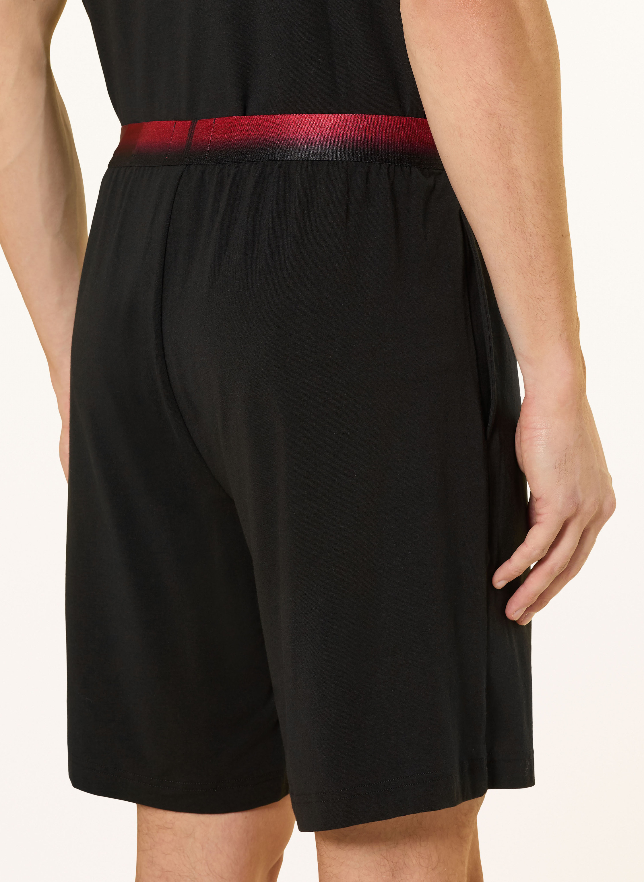 Thumbnail - Hugo Schlafshorts Ray schwarz