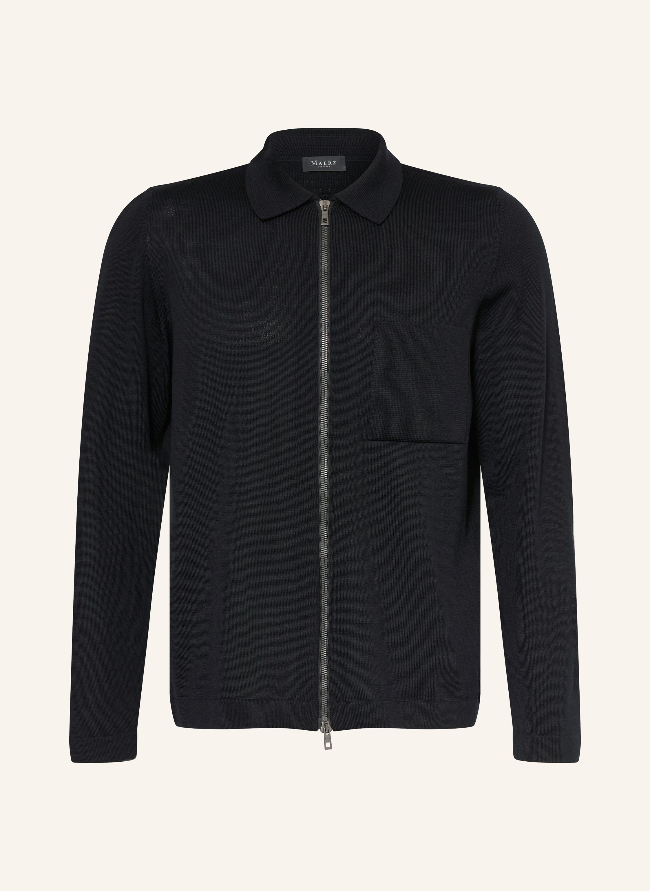 Maerz Muenchen Strickjacke schwarz