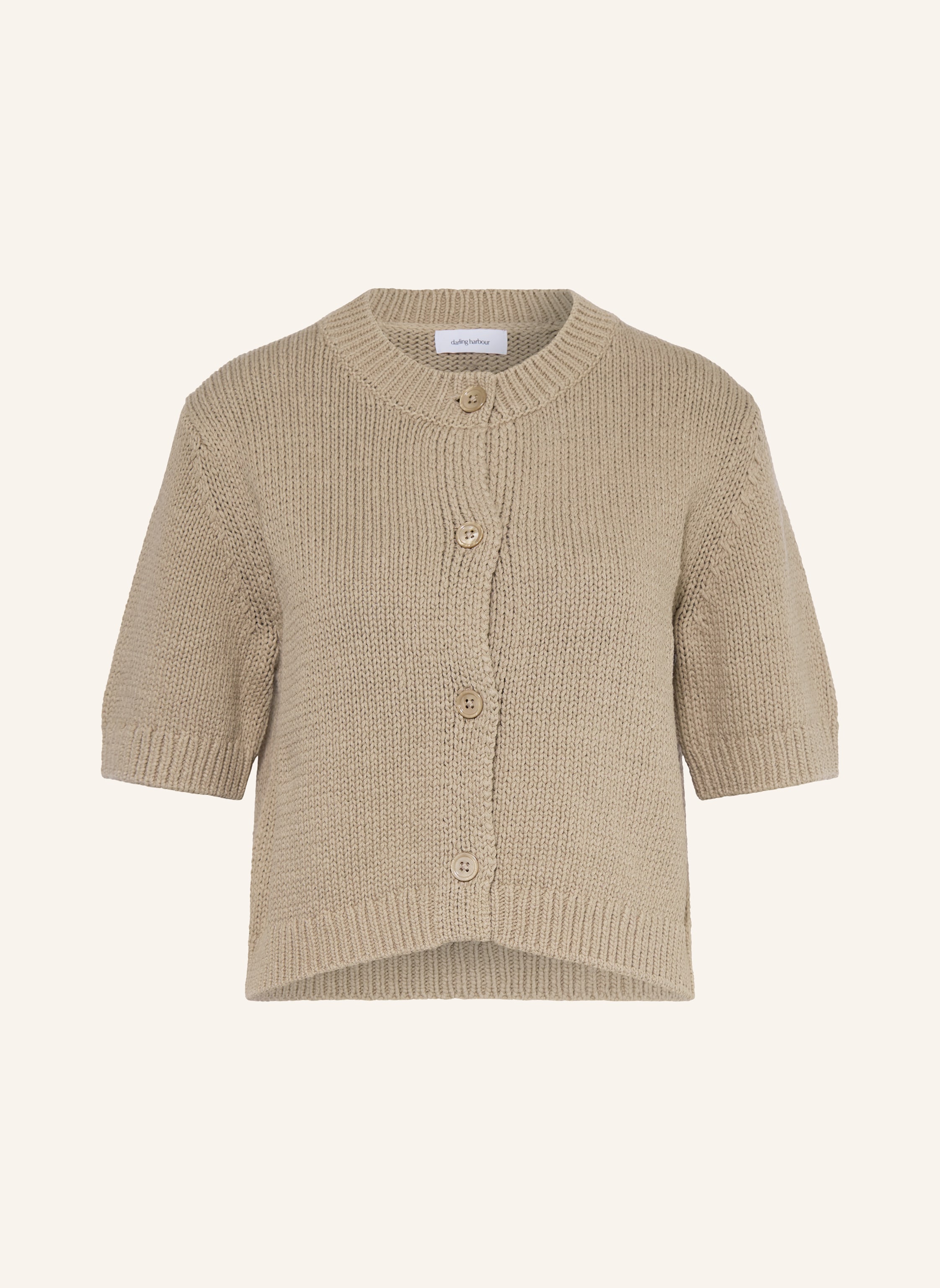Darling Harbour Strickjacke beige