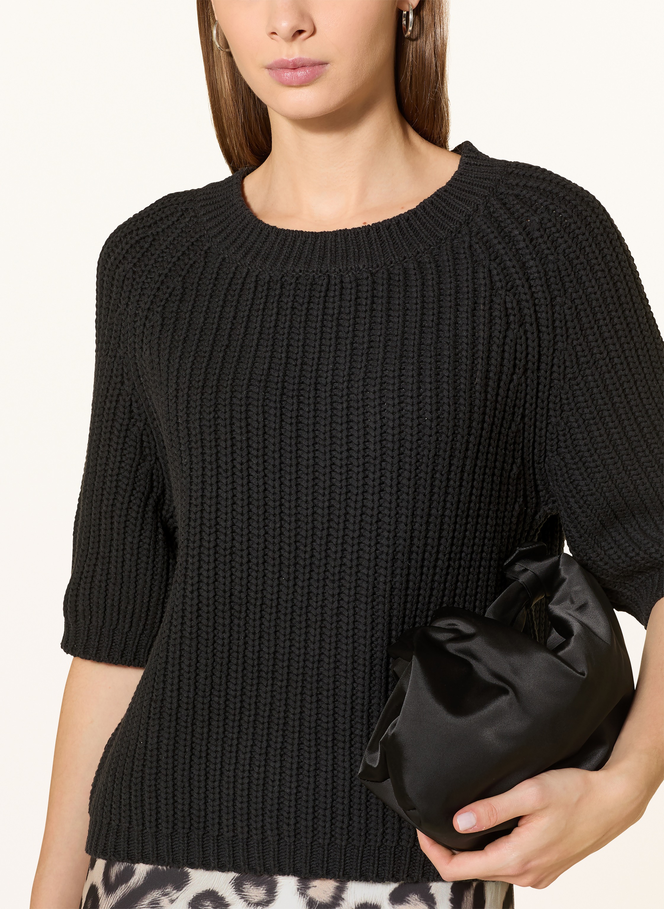 Thumbnail - Darling Harbour Strickshirt schwarz