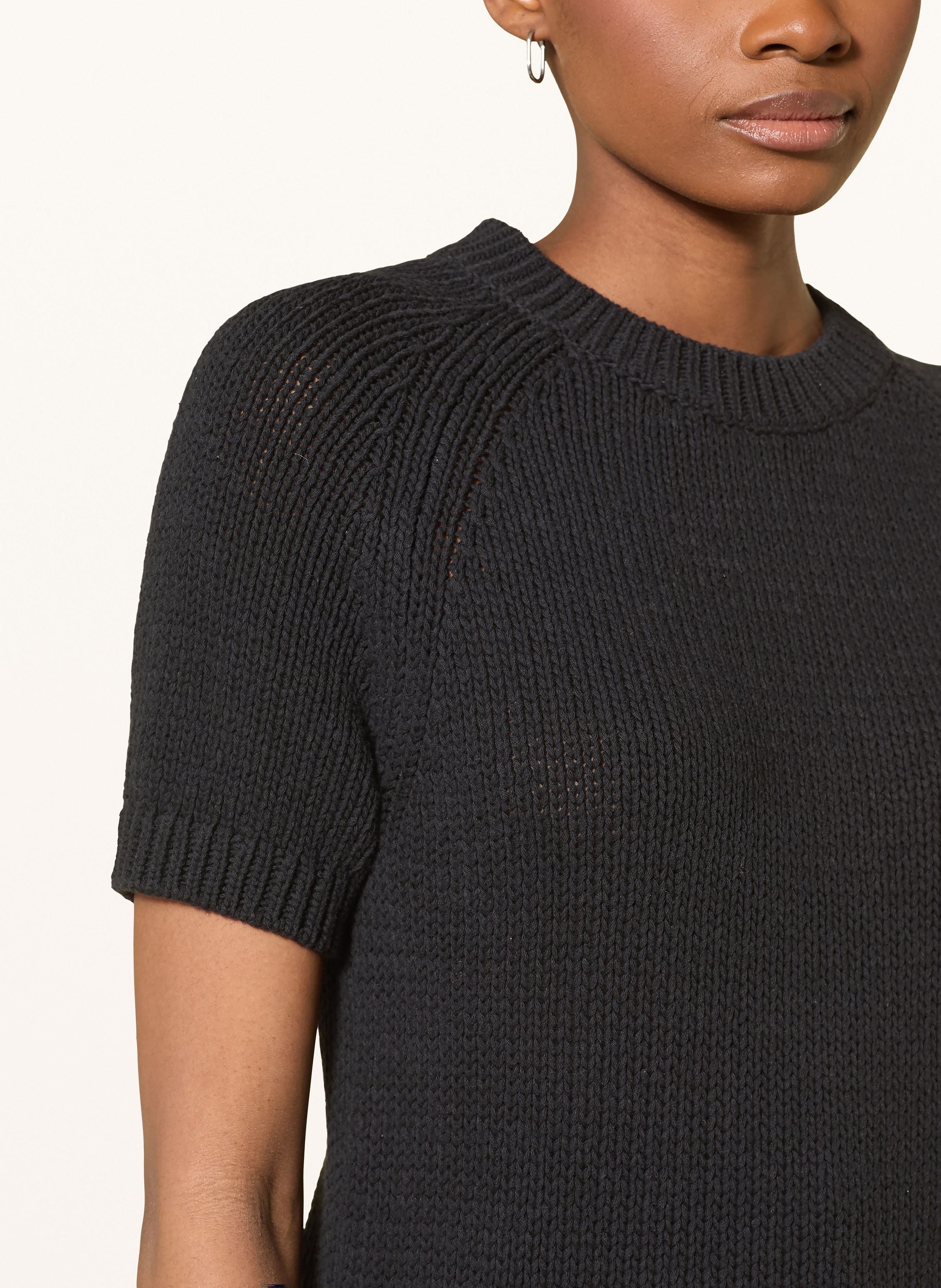 Thumbnail - Darling Harbour Strickshirt schwarz