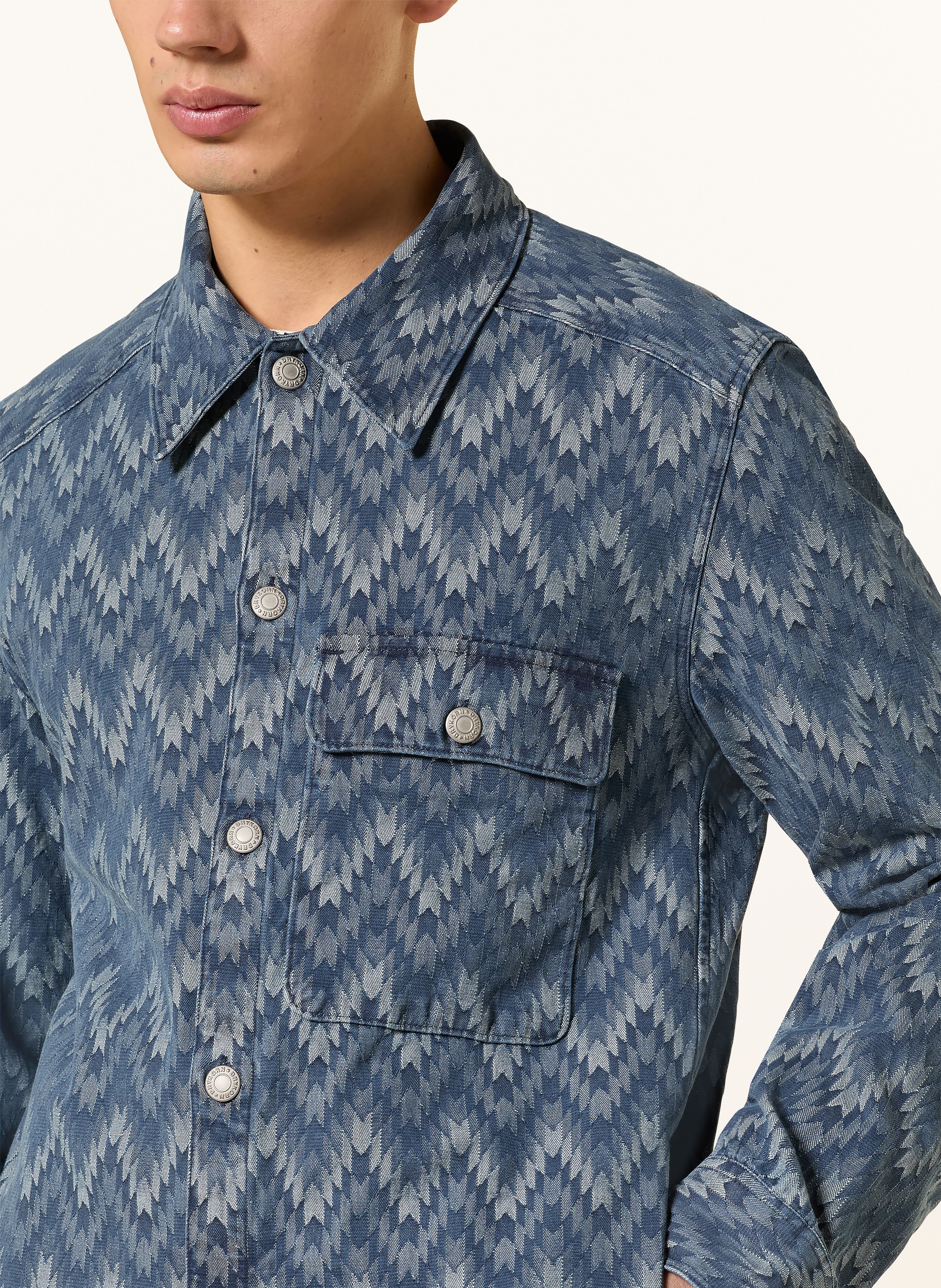 Thumbnail - Drykorn Jeans-Overjacket Lijas blau