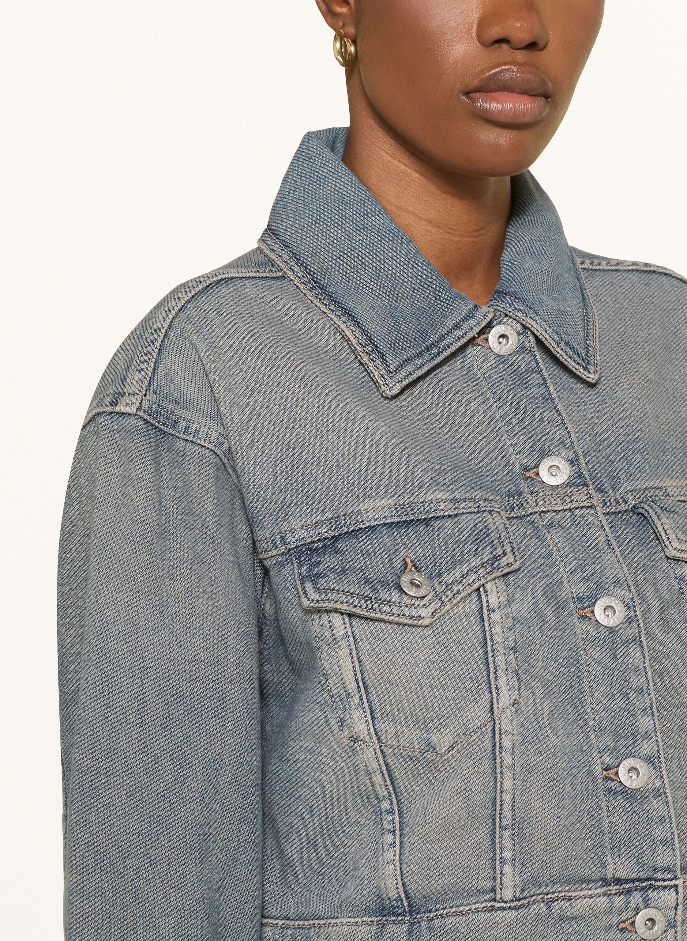 Thumbnail - Hugo Jeansjacke Galatea blau