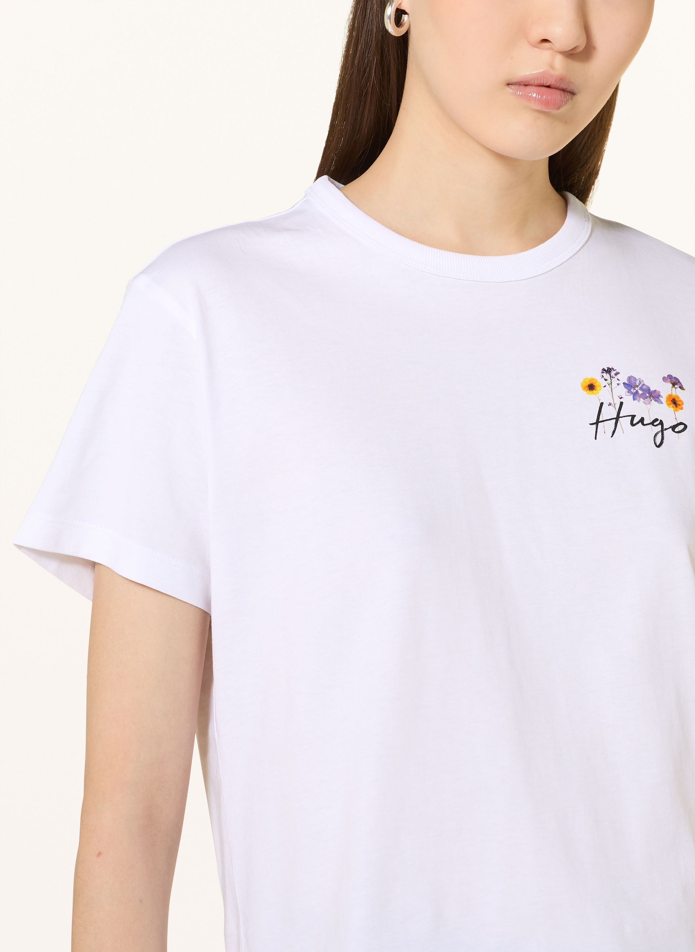 Thumbnail - Hugo T-Shirt Destrel weiss