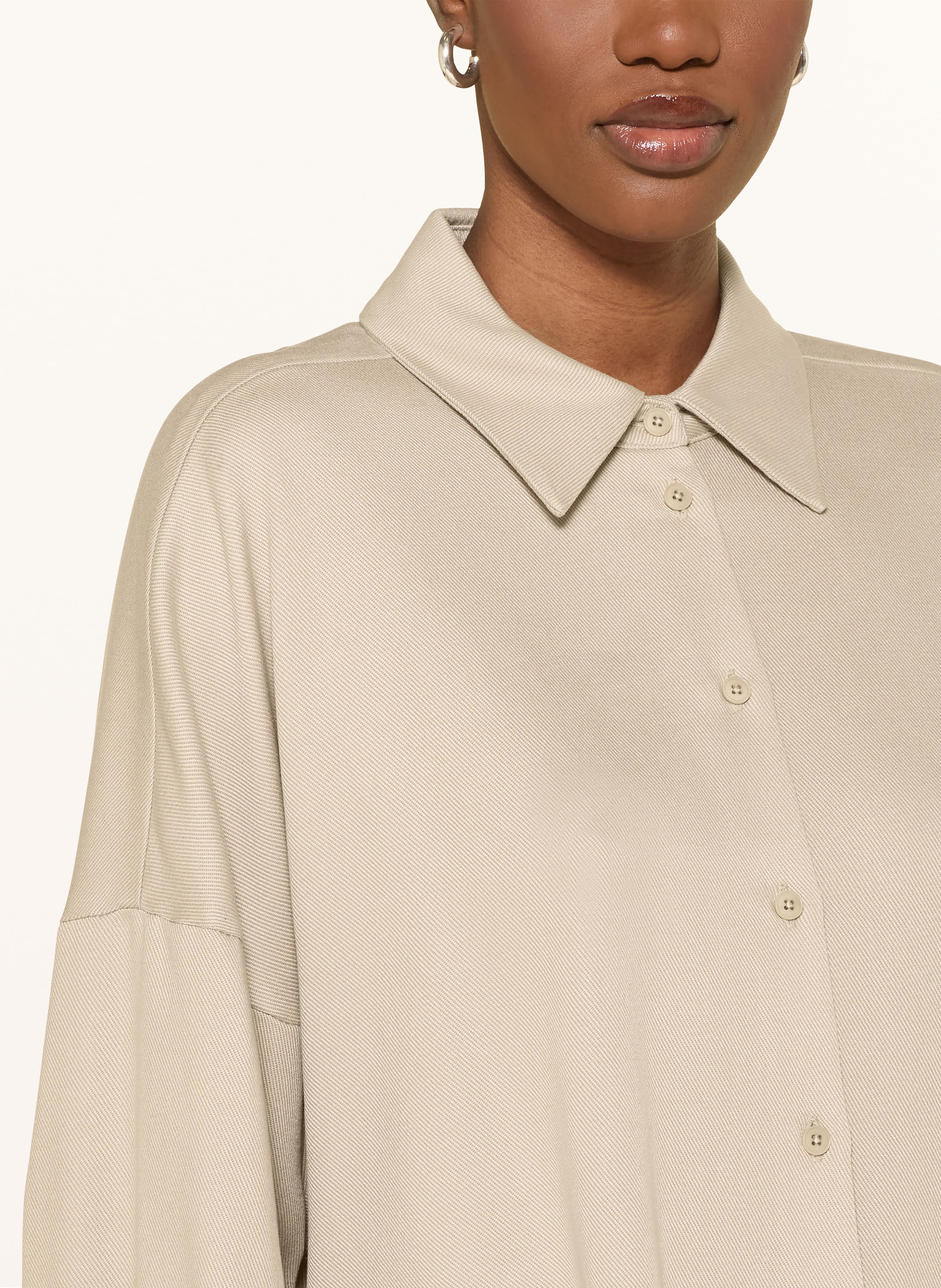 Thumbnail - Drykorn Hemdbluse Oshia beige